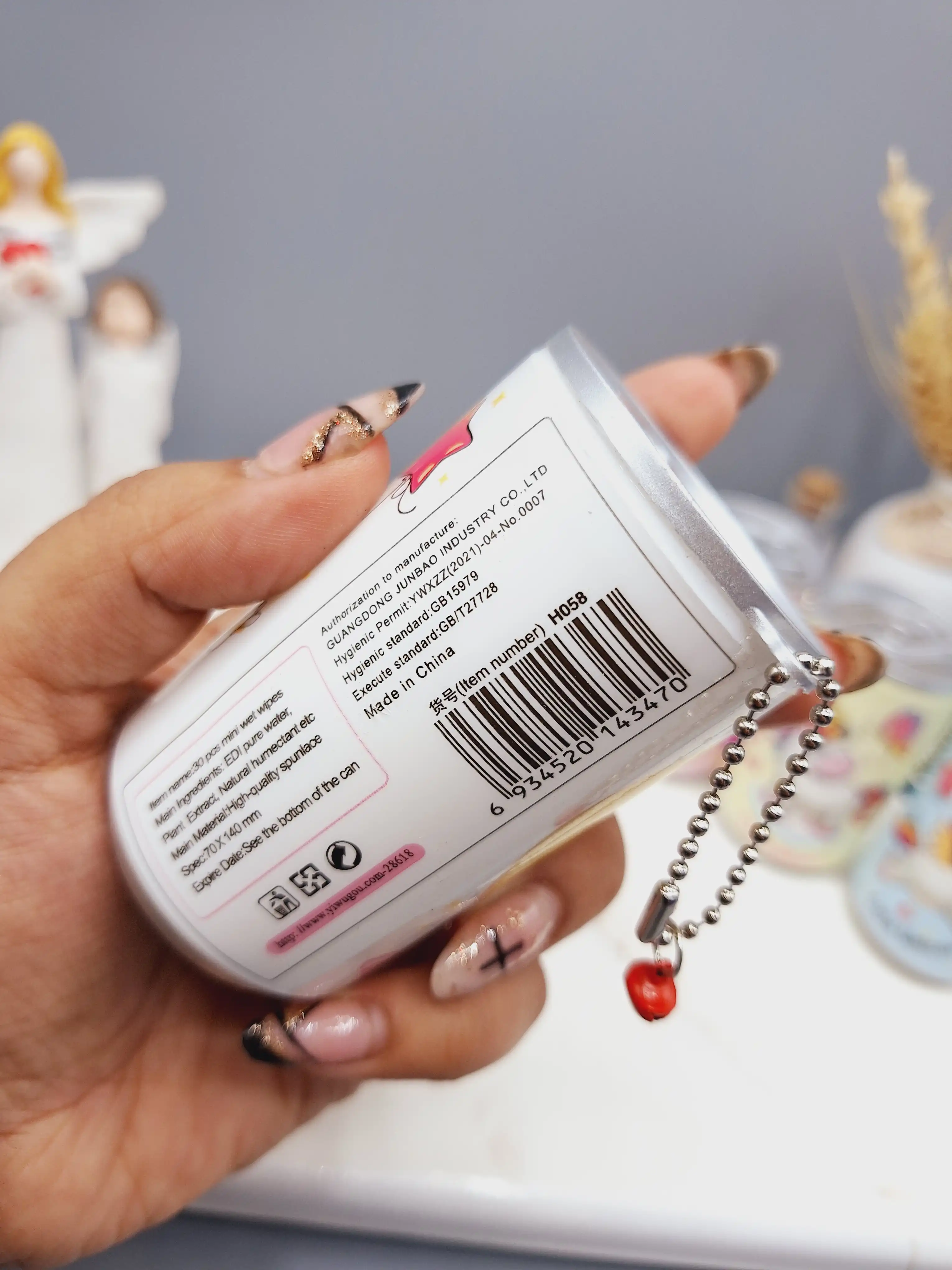دستمال مرطوب قوطی طرح اسب تک شاخ