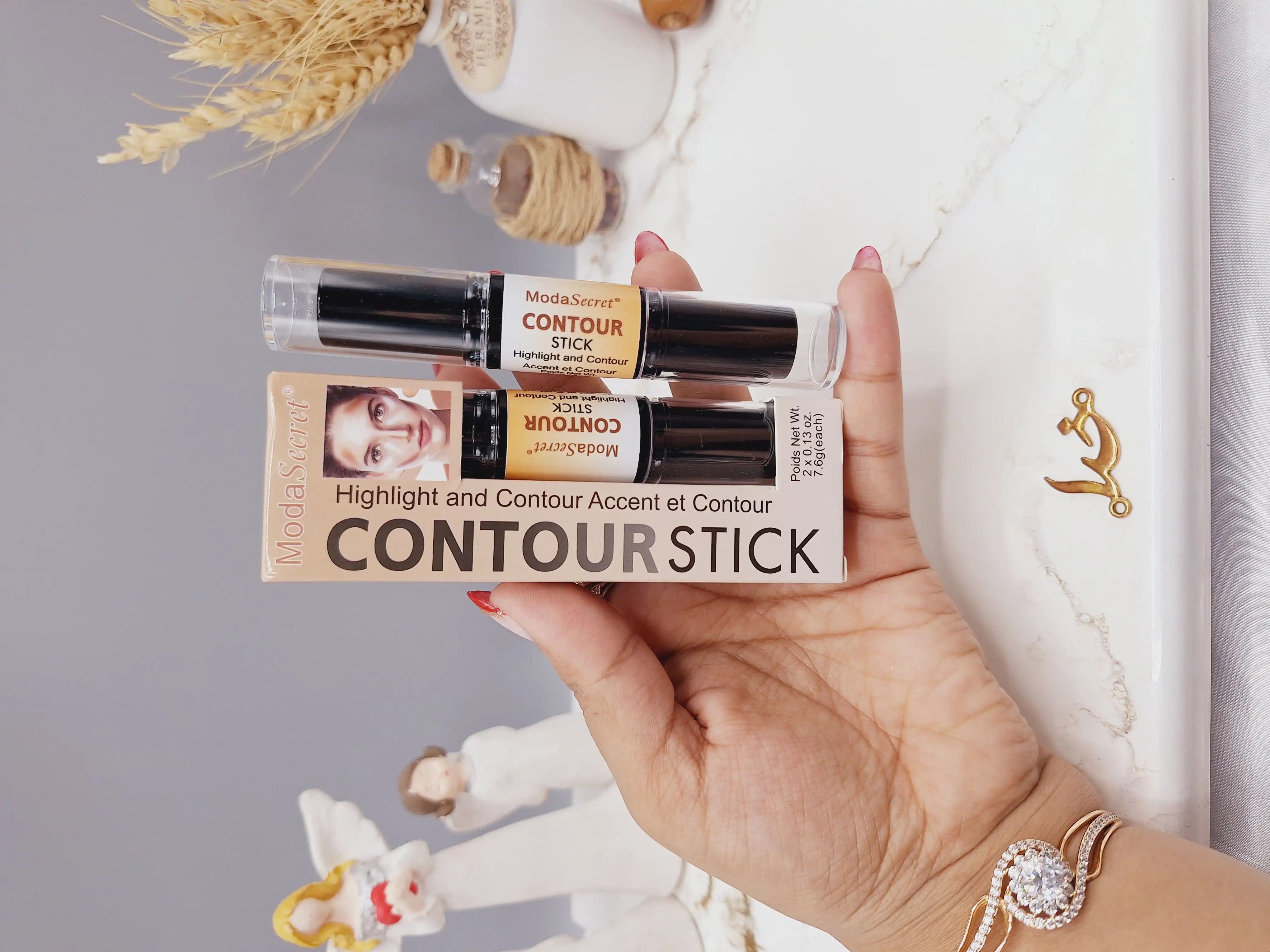 کانتور و کانسیلر استیکی دو طرفه Moda Seret کد YL0133