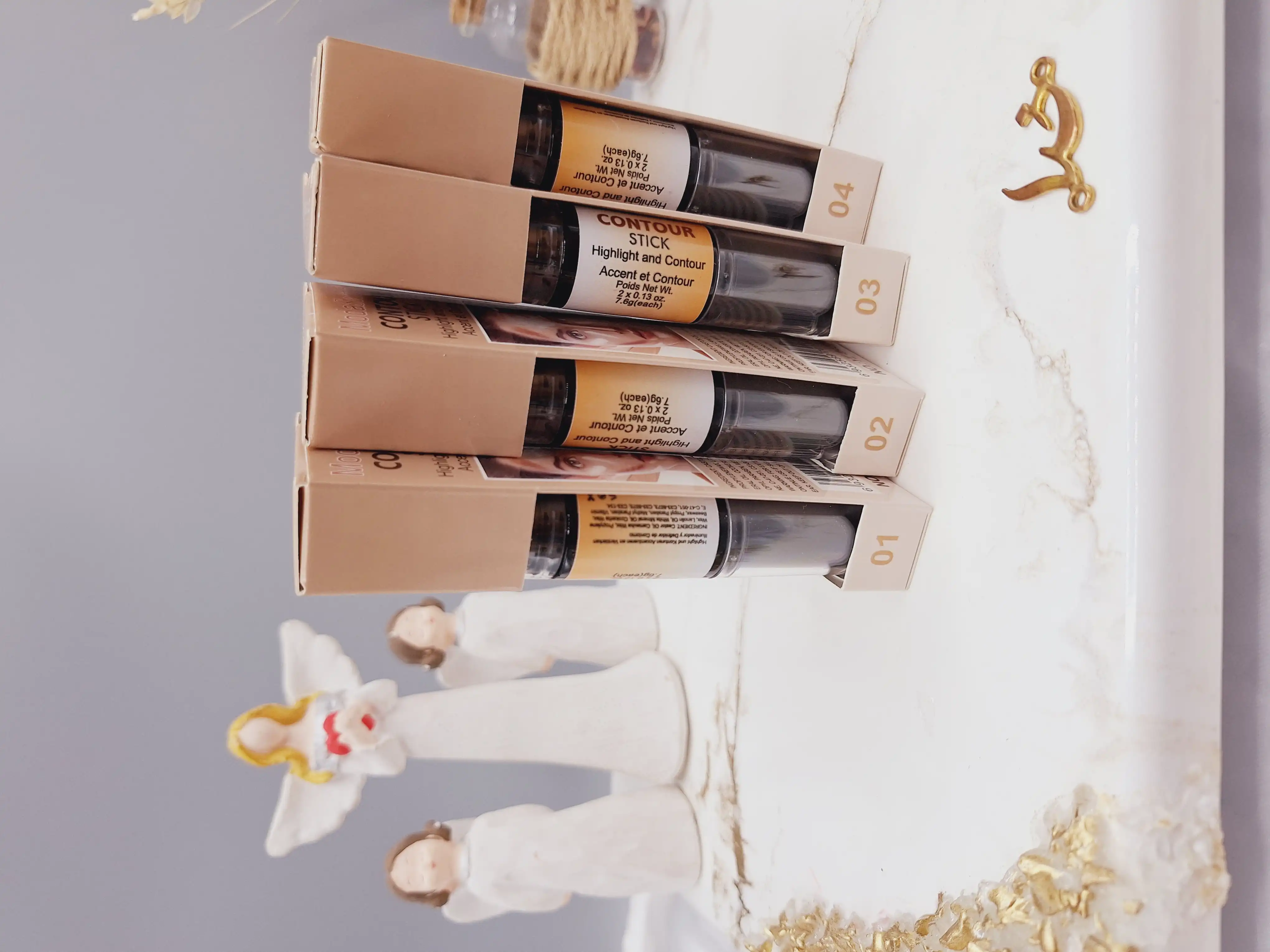 کانتور و کانسیلر استیکی دو طرفه Moda Seret کد YL0133