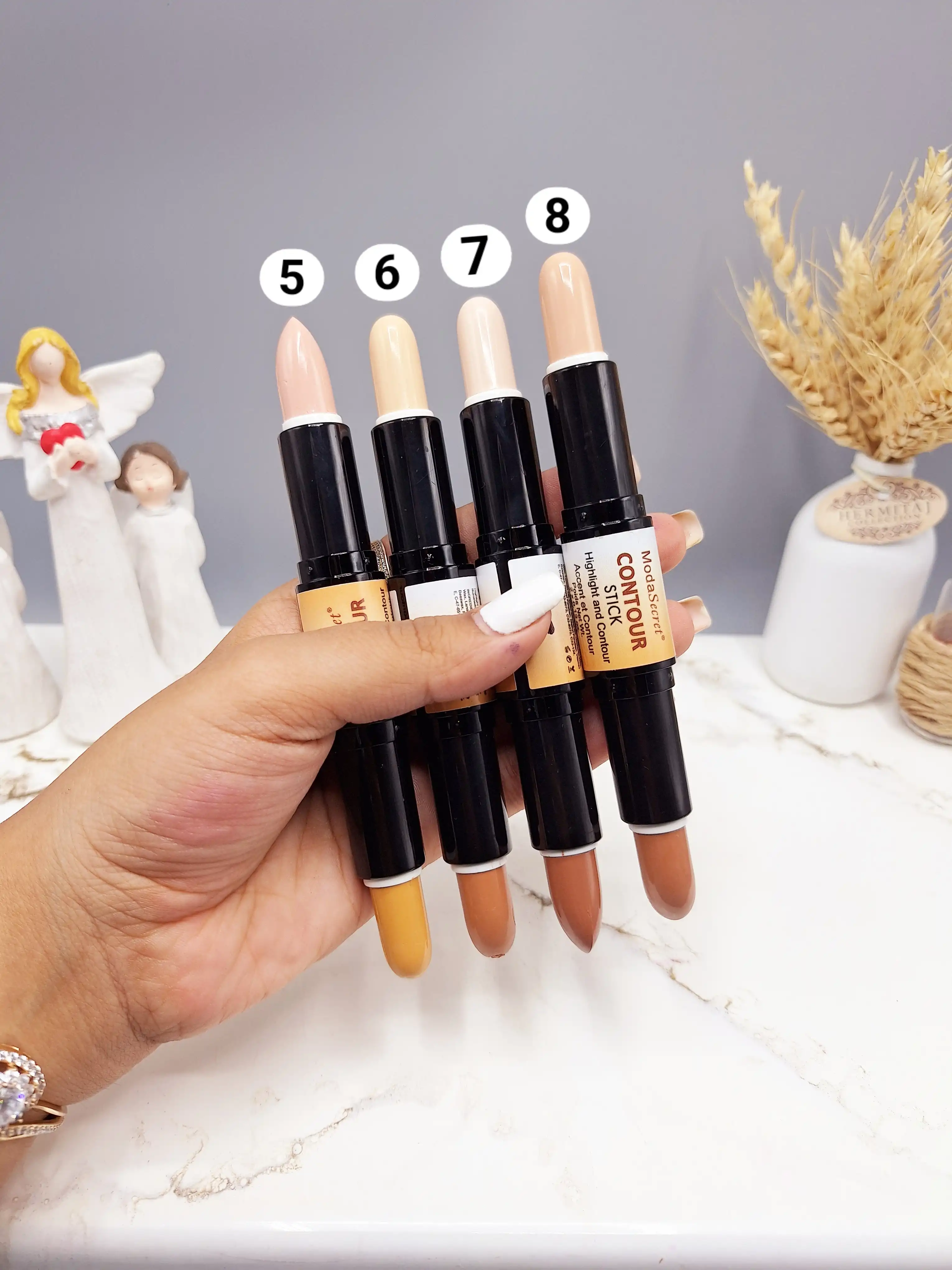 کانتور و کانسیلر استیکی دو طرفه Moda Seret کد YL0133