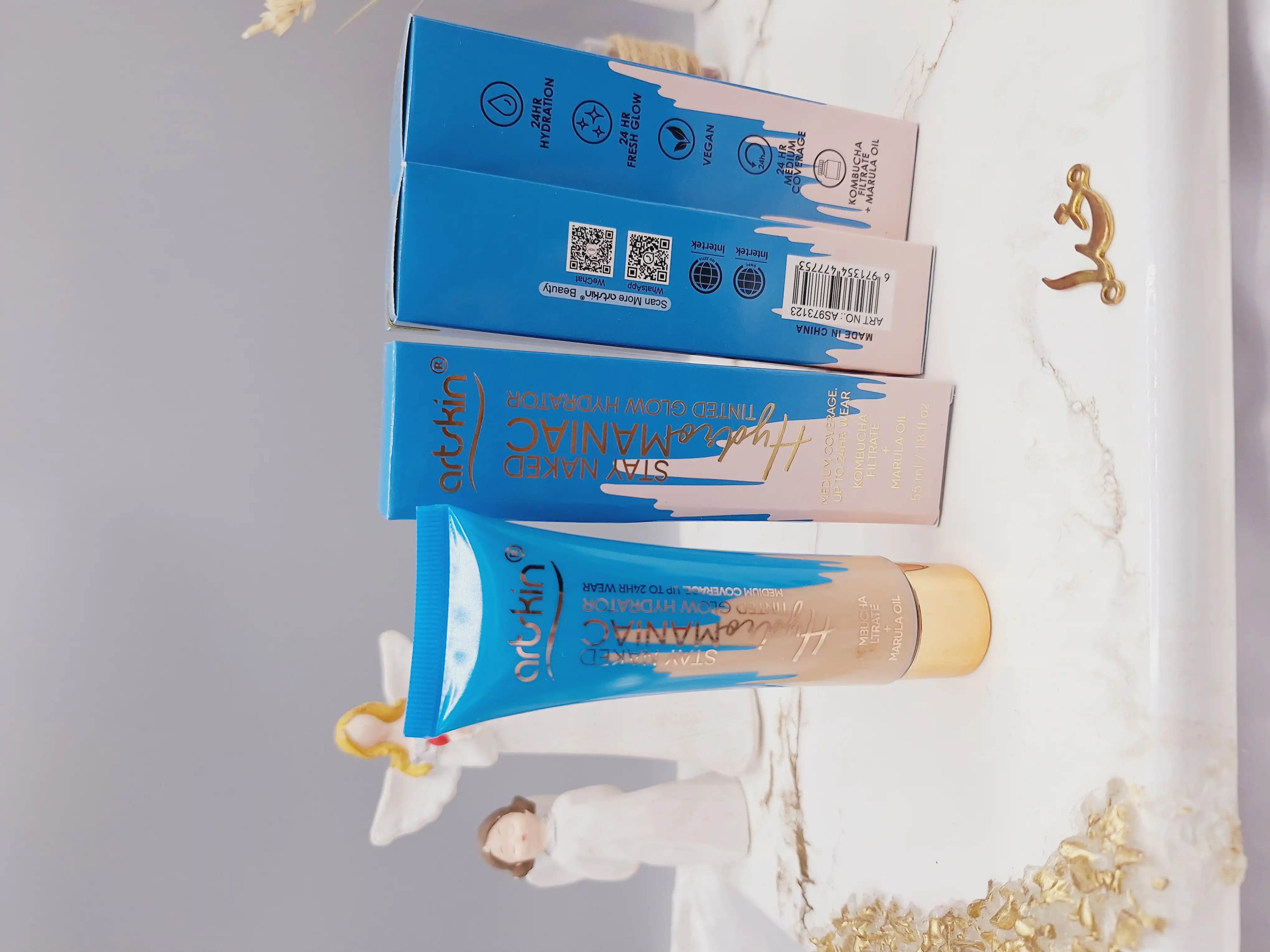 کرم پودر تیوپی آرت اسکین artskin کد AS973123