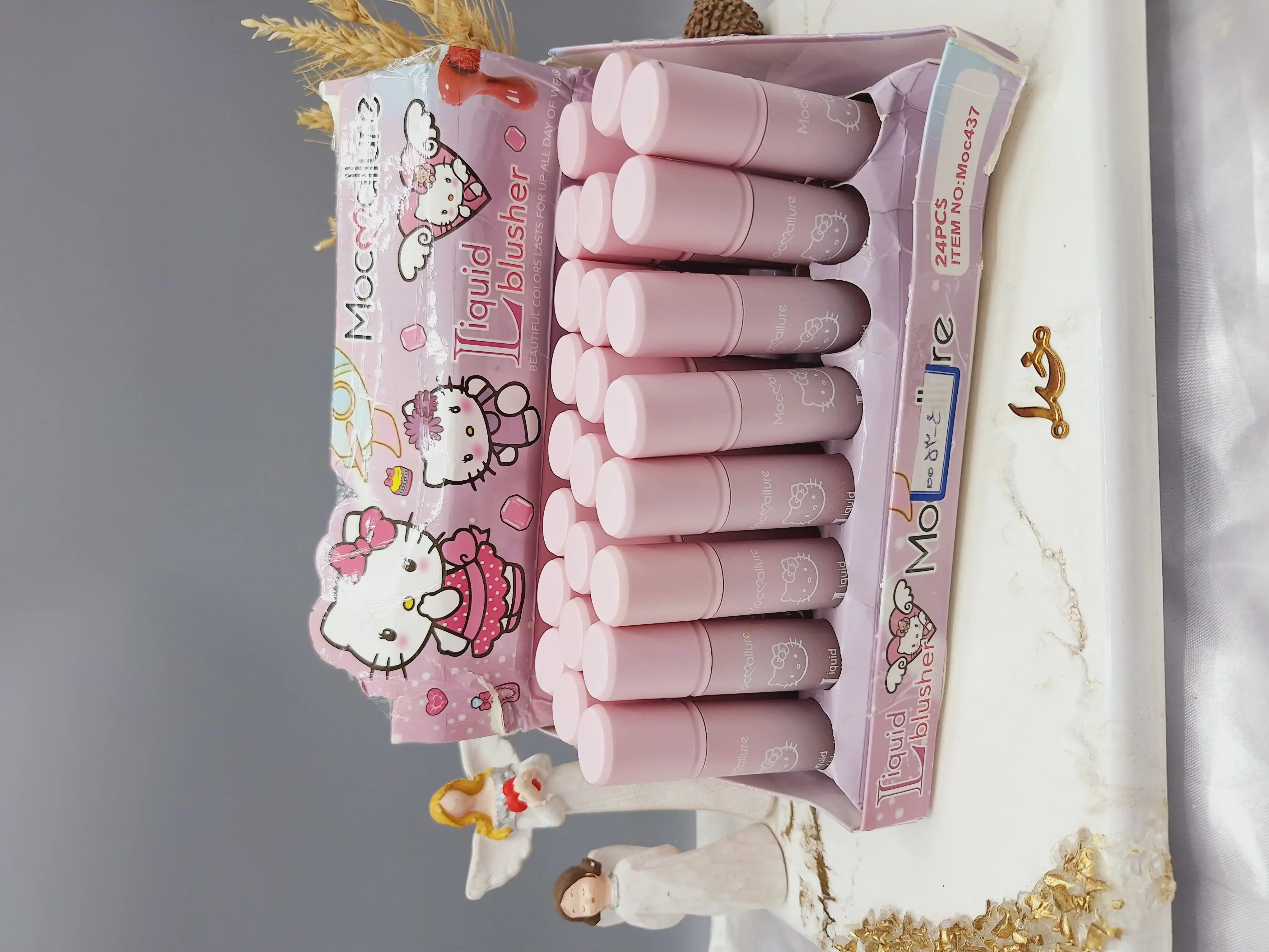 رژ گونه آرایش مایع کیتی موکالره Mocallure  کد moc437