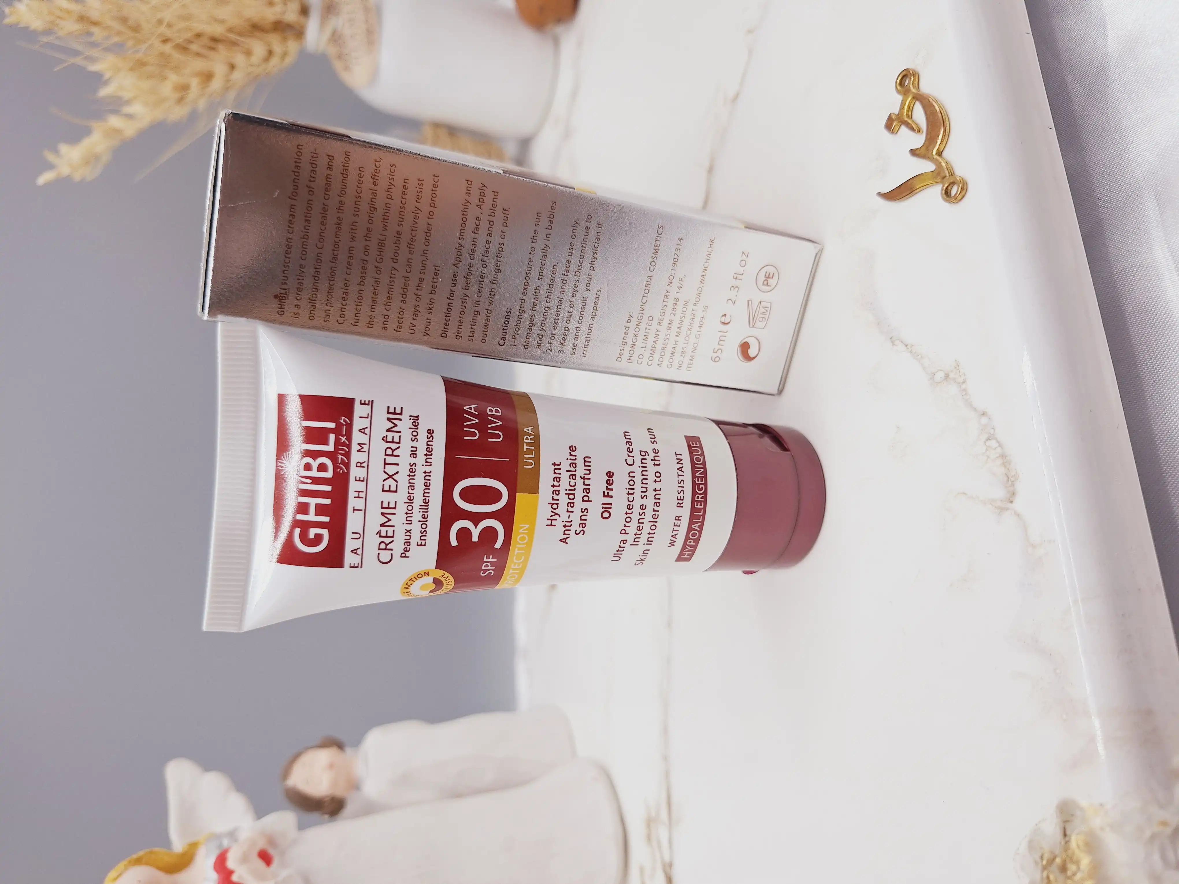 کرم ضد آفتاب جیبلی Ghibli اصل SPF 30 کد 70327