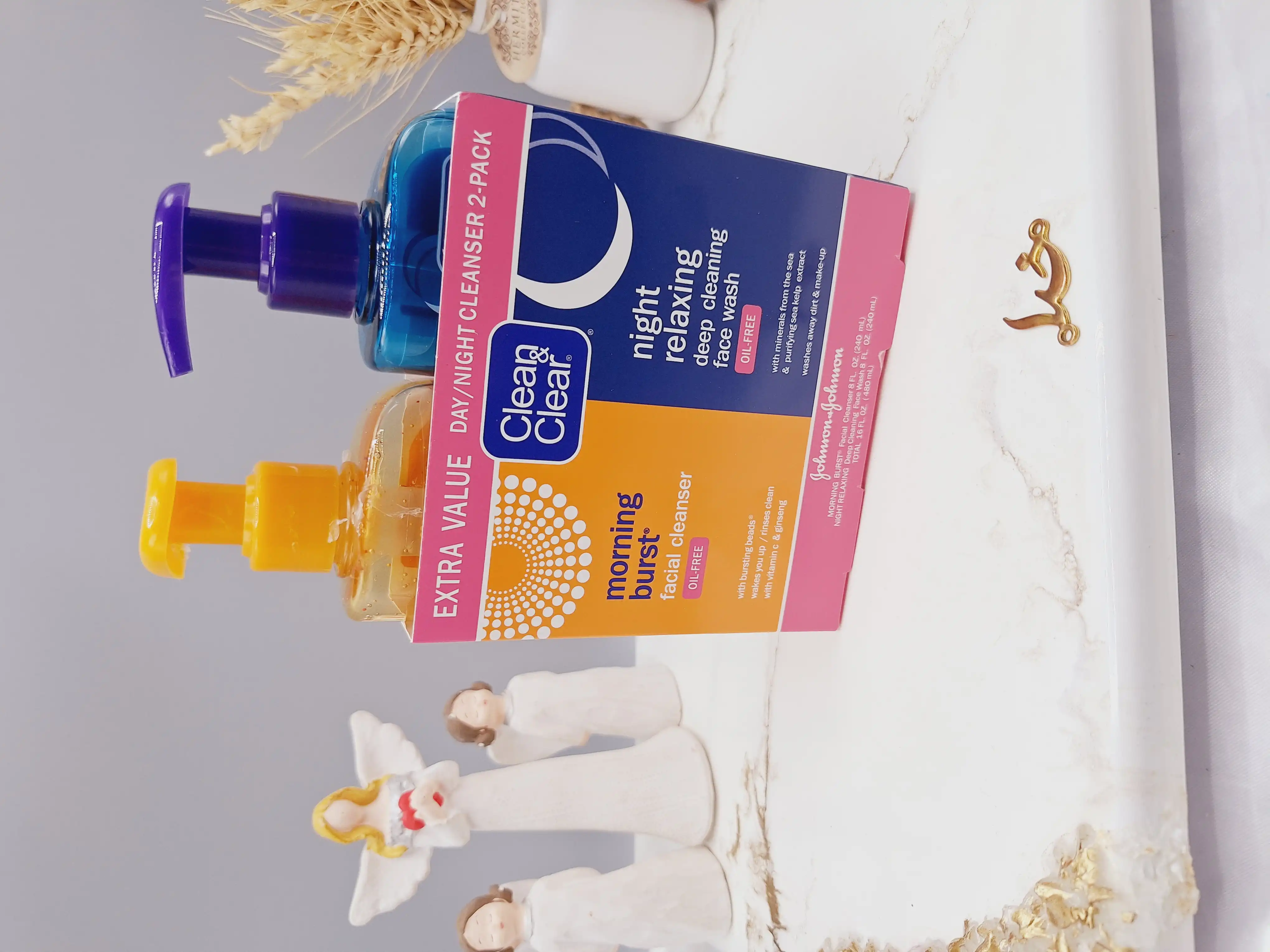 پاک کننده صورت ست 2تایی روز و شب ‏Clean‏ کد 6136