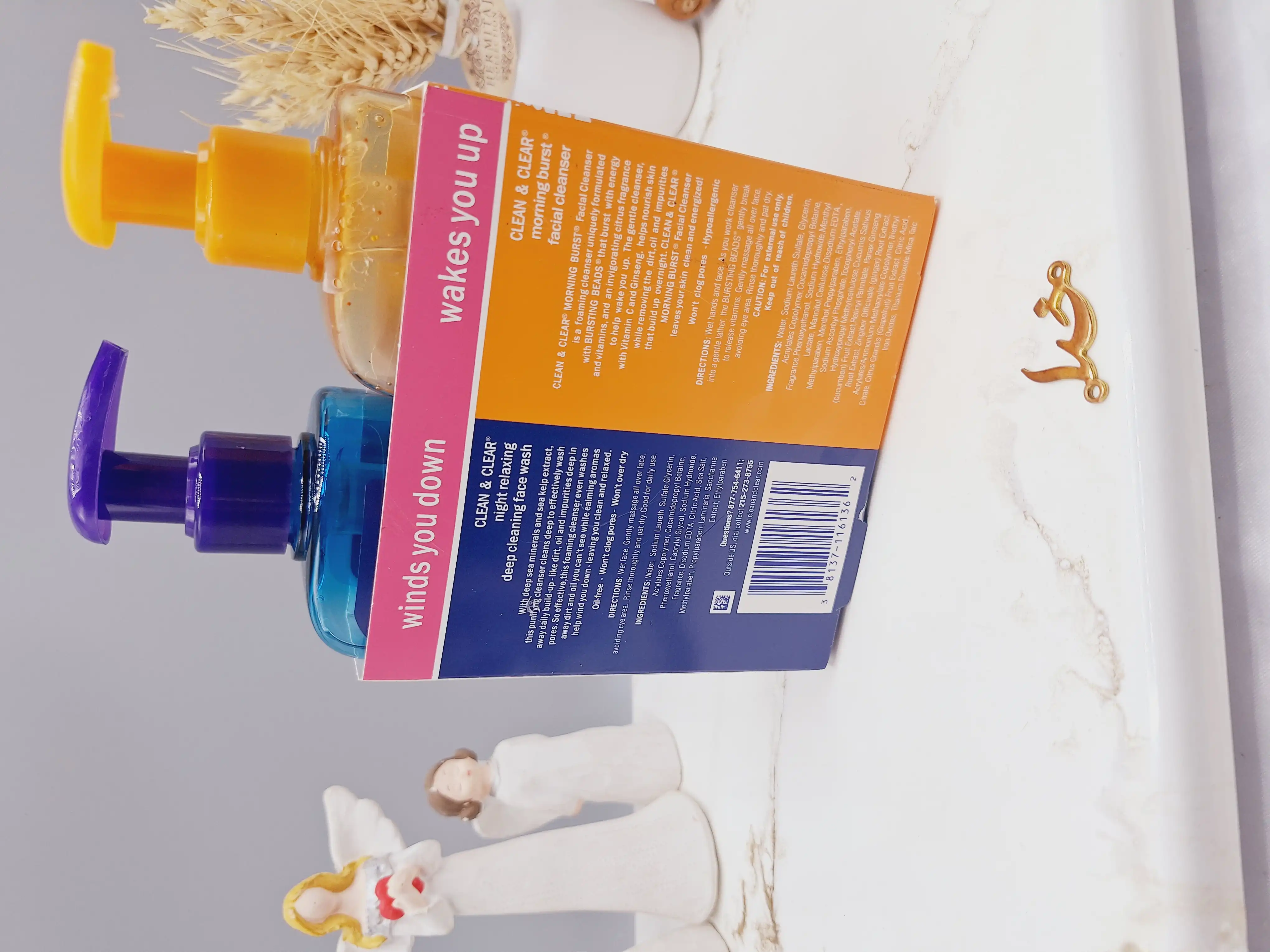 پاک کننده صورت ست 2تایی روز و شب ‏Clean‏ کد 6136