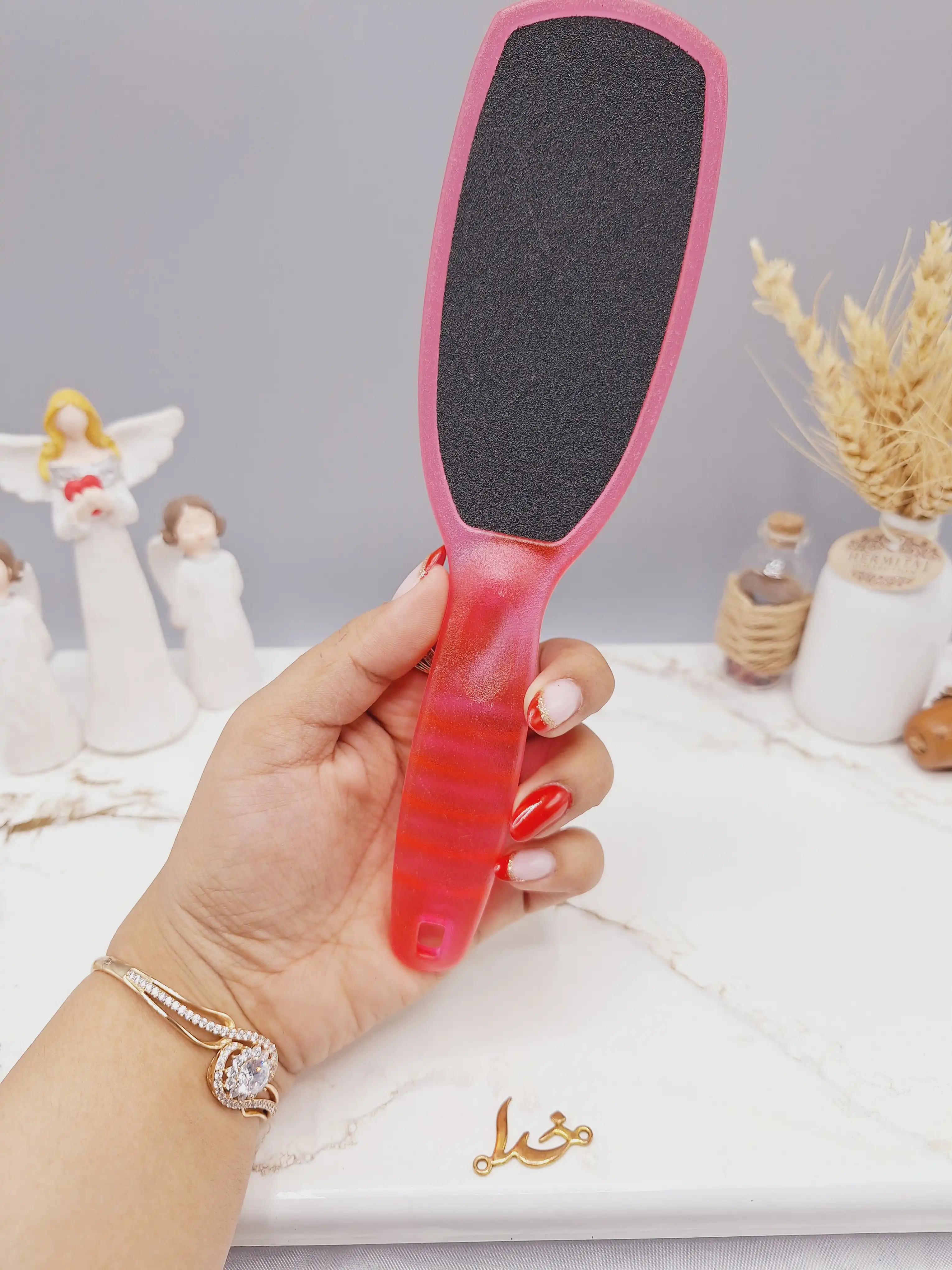 سوهان پا طرح لوزی سایز بزرگ ACYASIYUE کد 5891