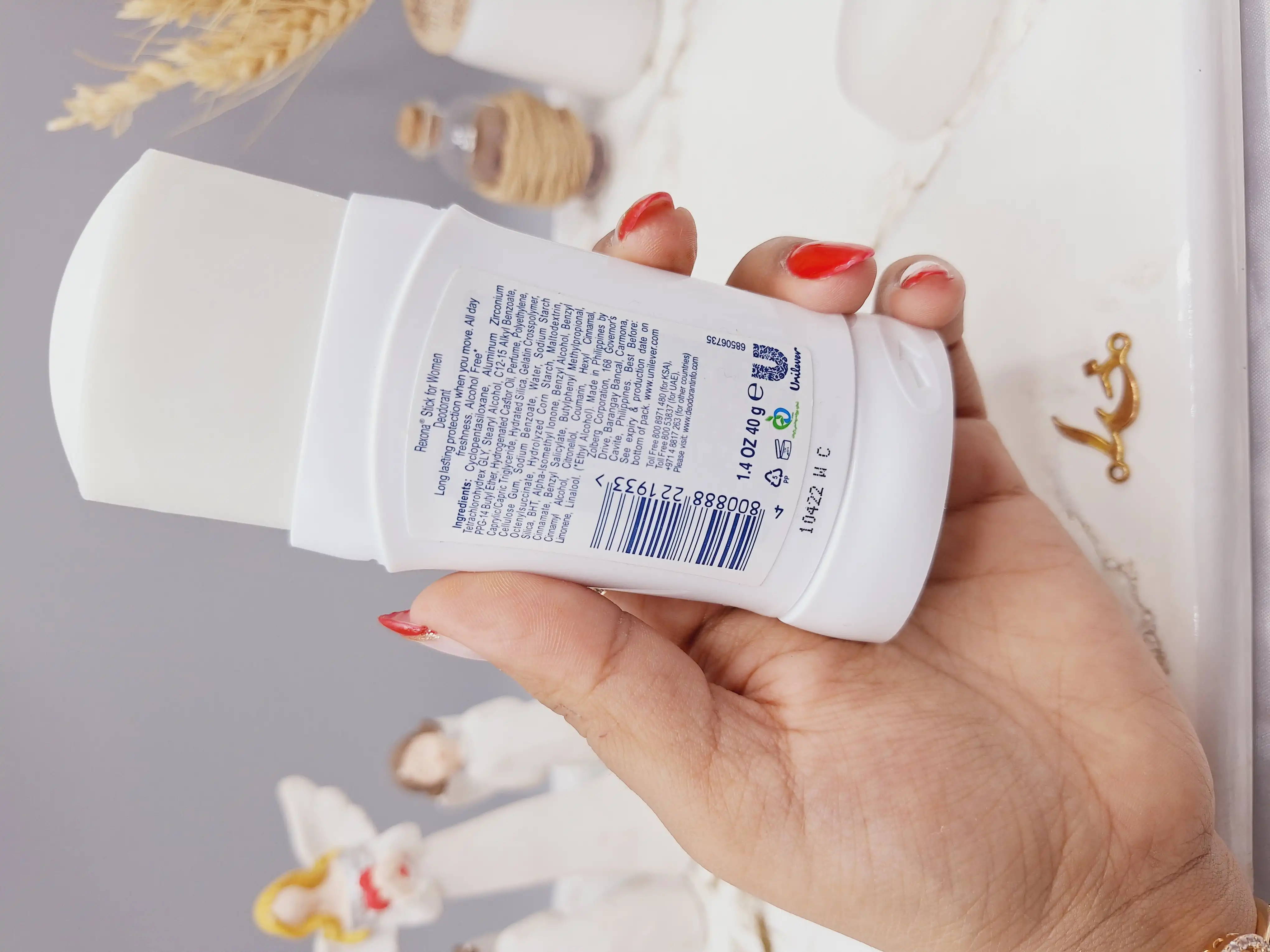 مام صابونی زنانه صورتی برند رکسونا Rexona کد 1933