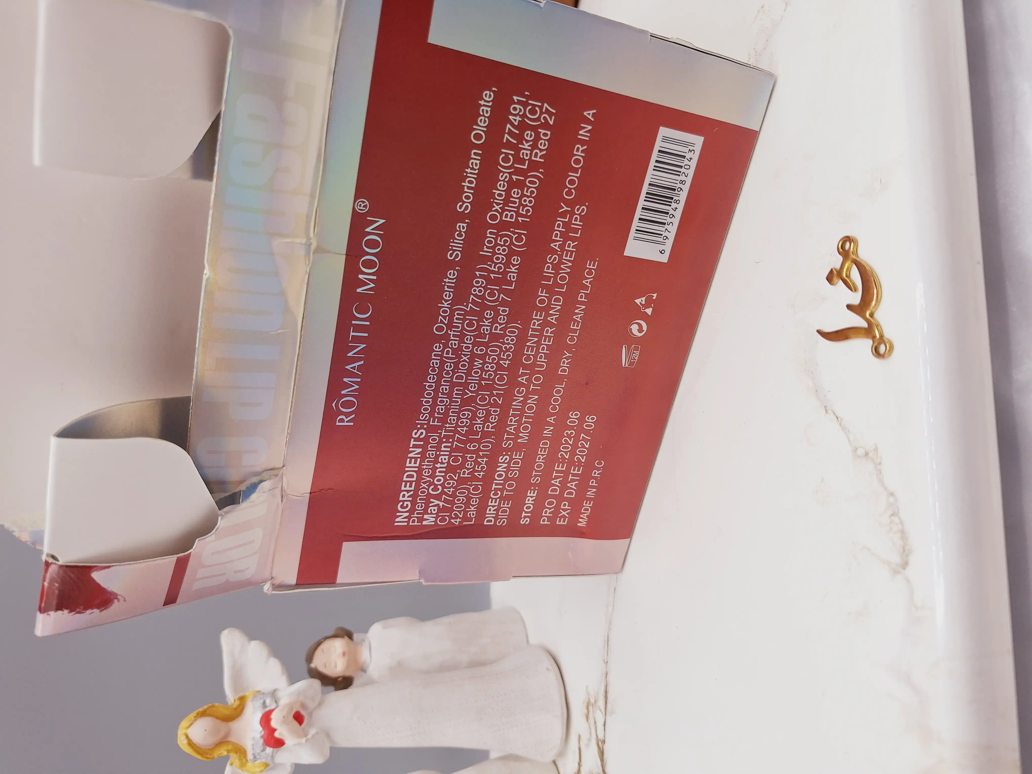 پک رژ لب مایع 6 عددی مات برند ROMANTIC MOON کد GG_2043