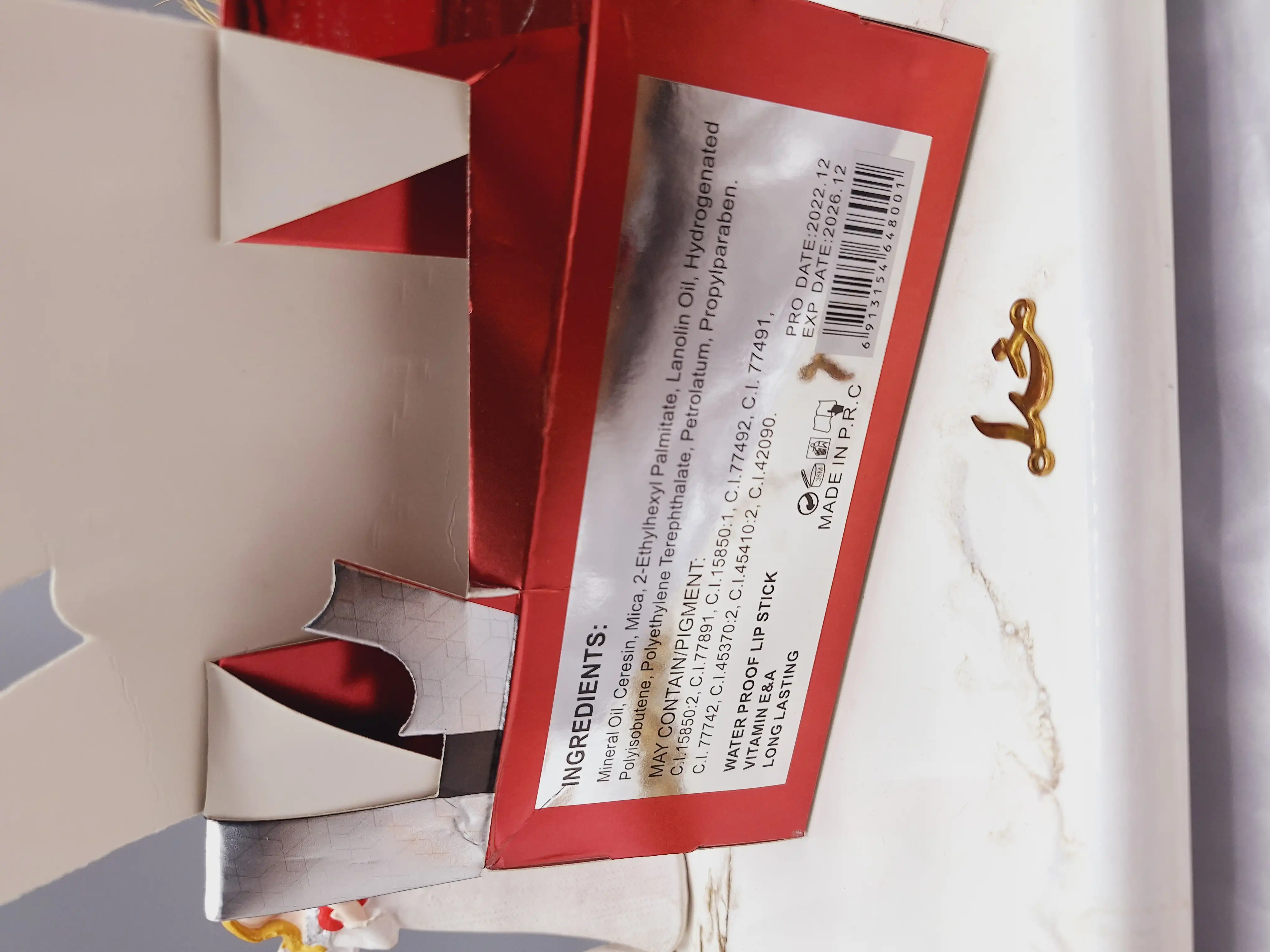 پک رژ جامد 6 عددی برند رومانتیک مات ROMANTIC MATTE کد RY_4800