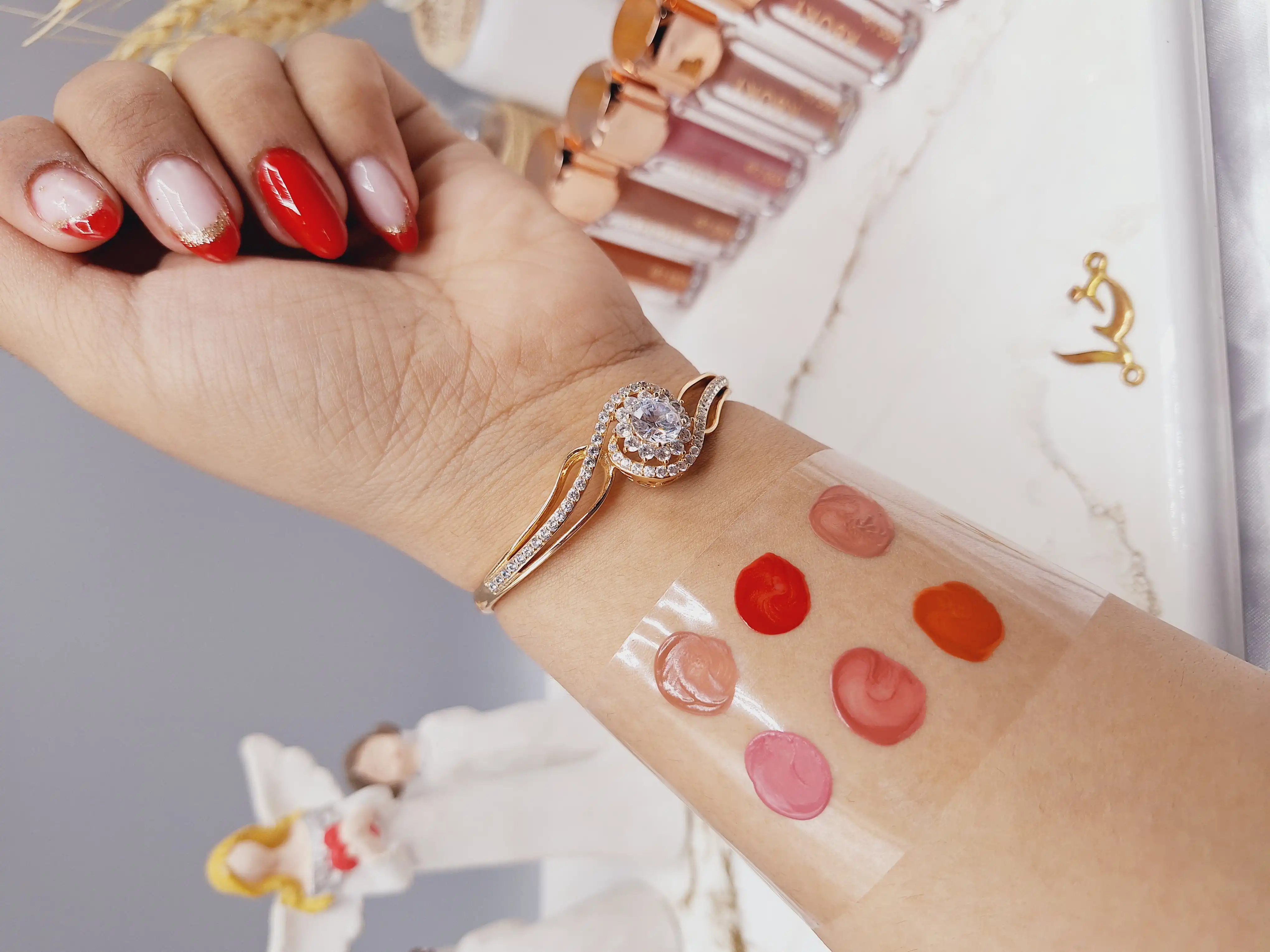 پک رژ مایع 6 عددی لاکچری پک 1 برند معروف RBORY کد R09012 (اصلی)