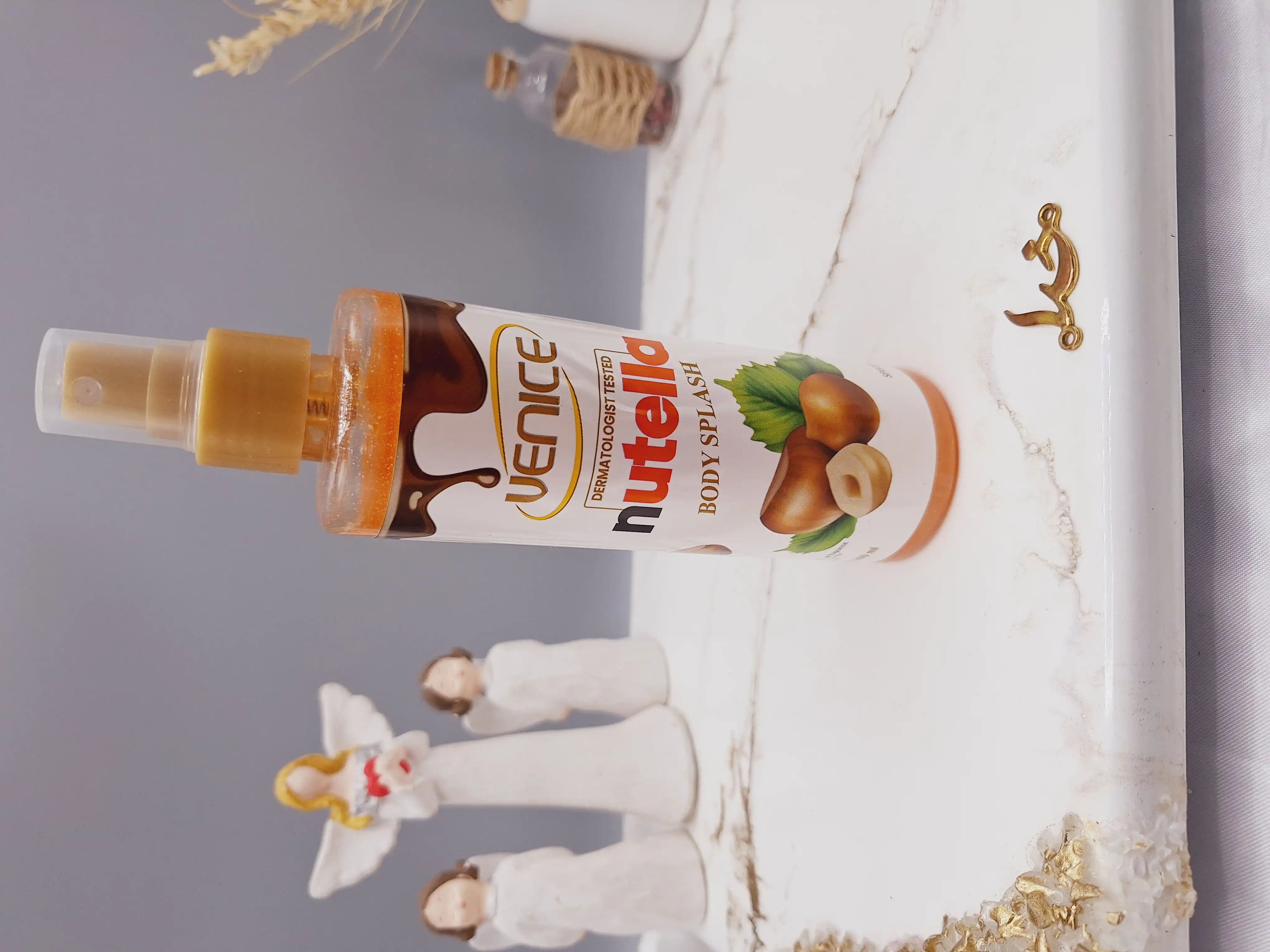 بادی اسپلش فانتزی شاین دار ونیس رایحه کوتلاس کره فندوق حجم 260 میل