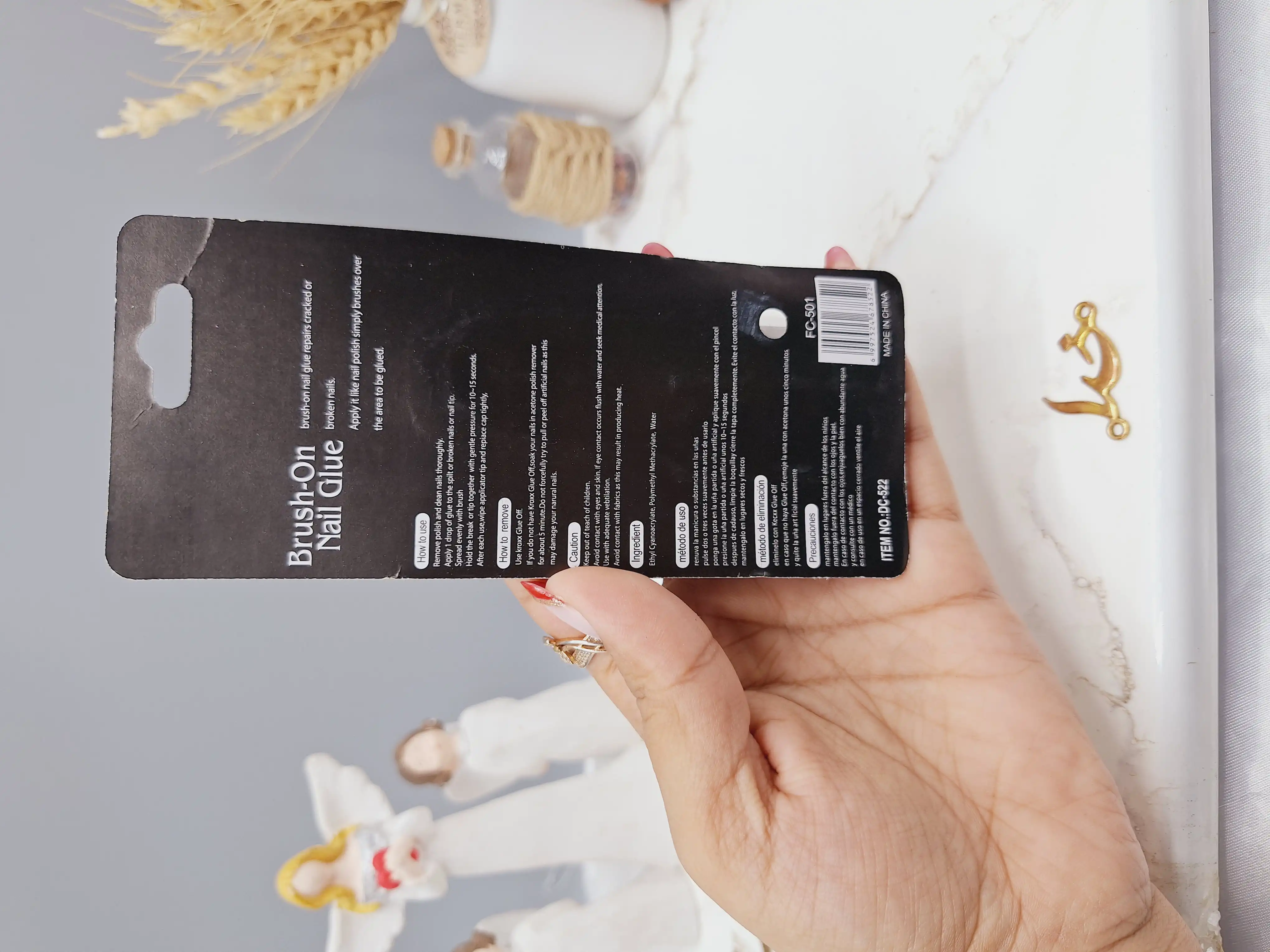 چسب ناخن برند Brush on کد FC_501