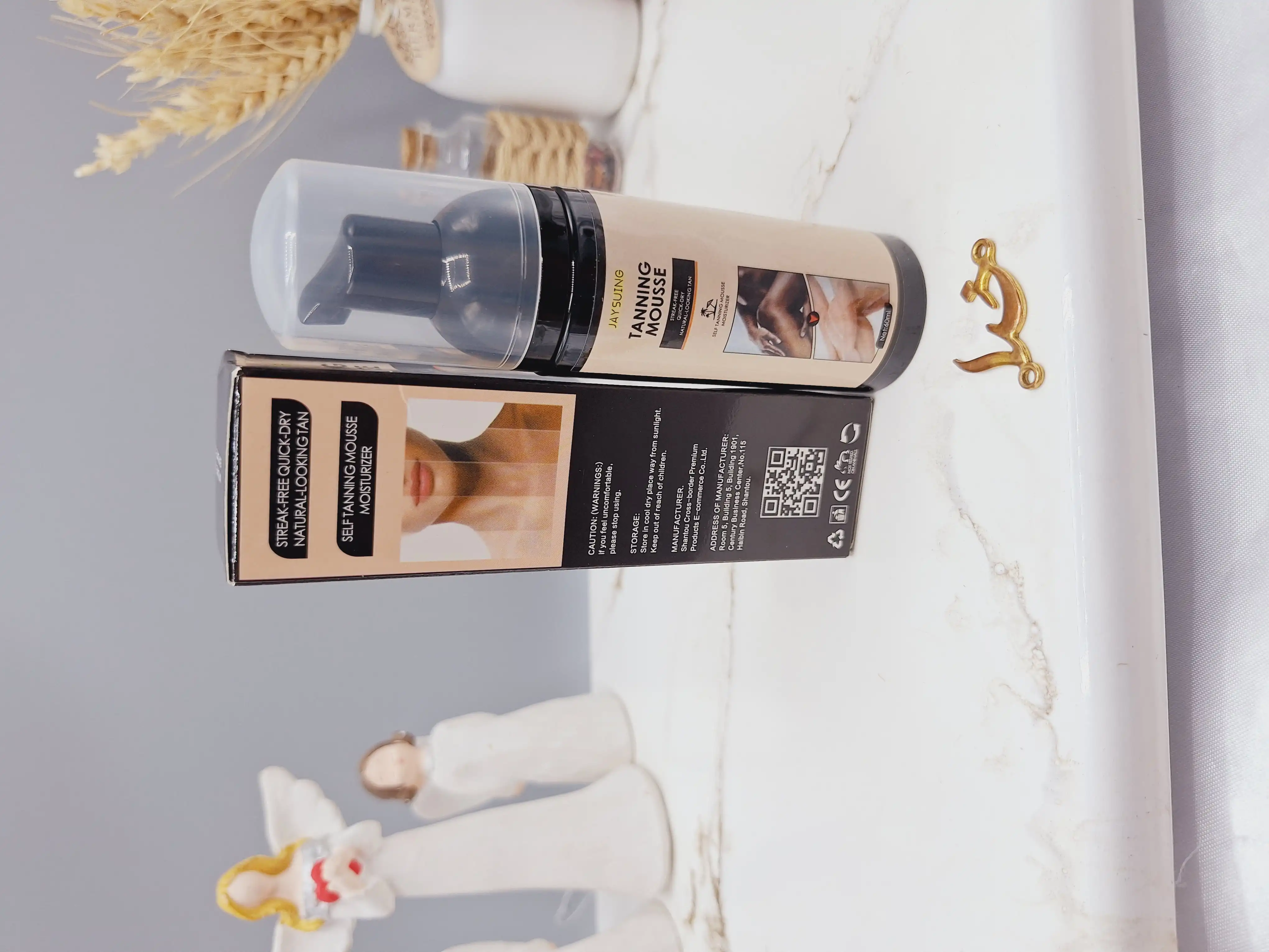 موس برنزه کننده پوست برند JAYSUING