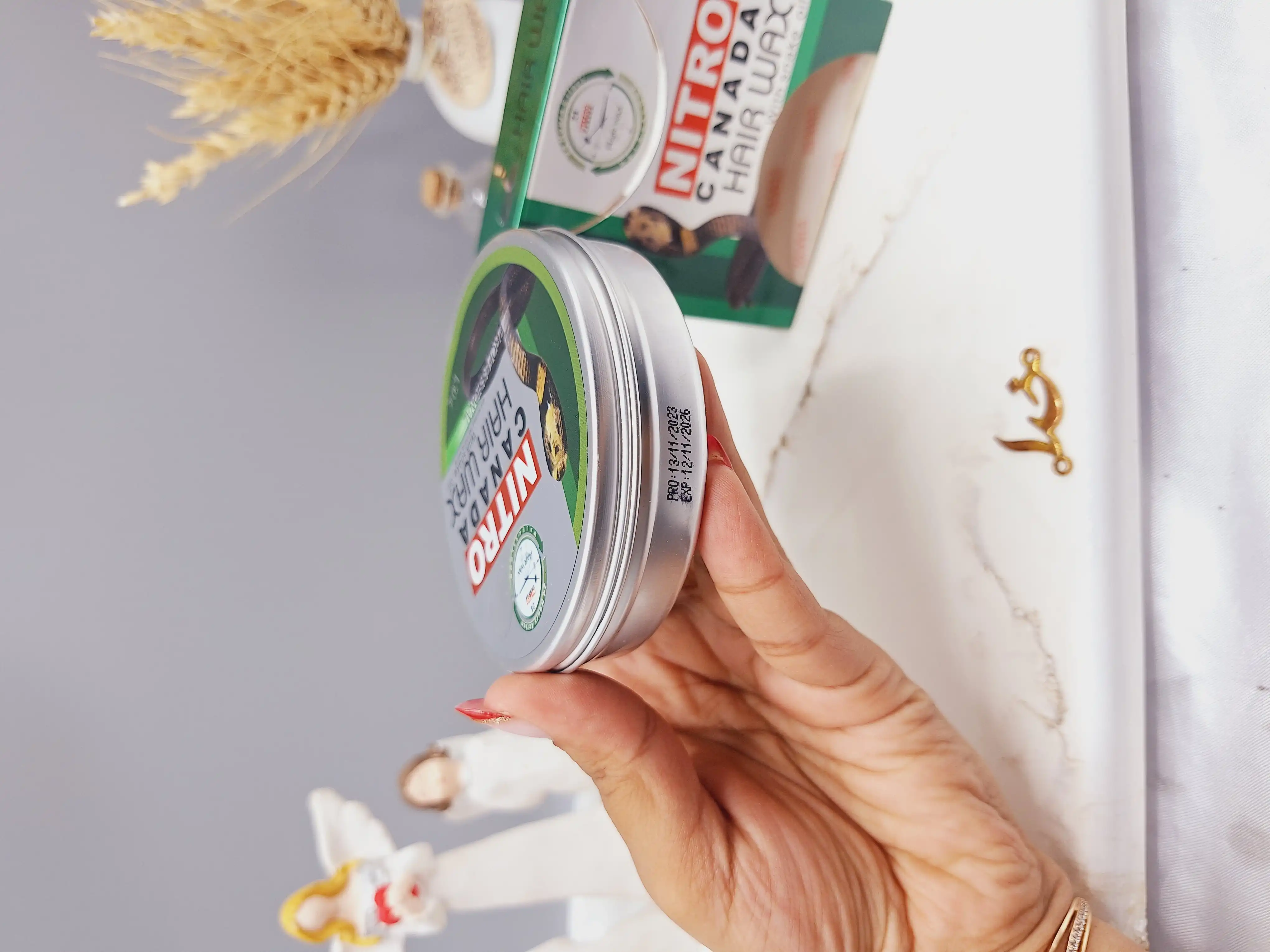 واکس مو با عصاره روغن مار برند نیترو NITRO