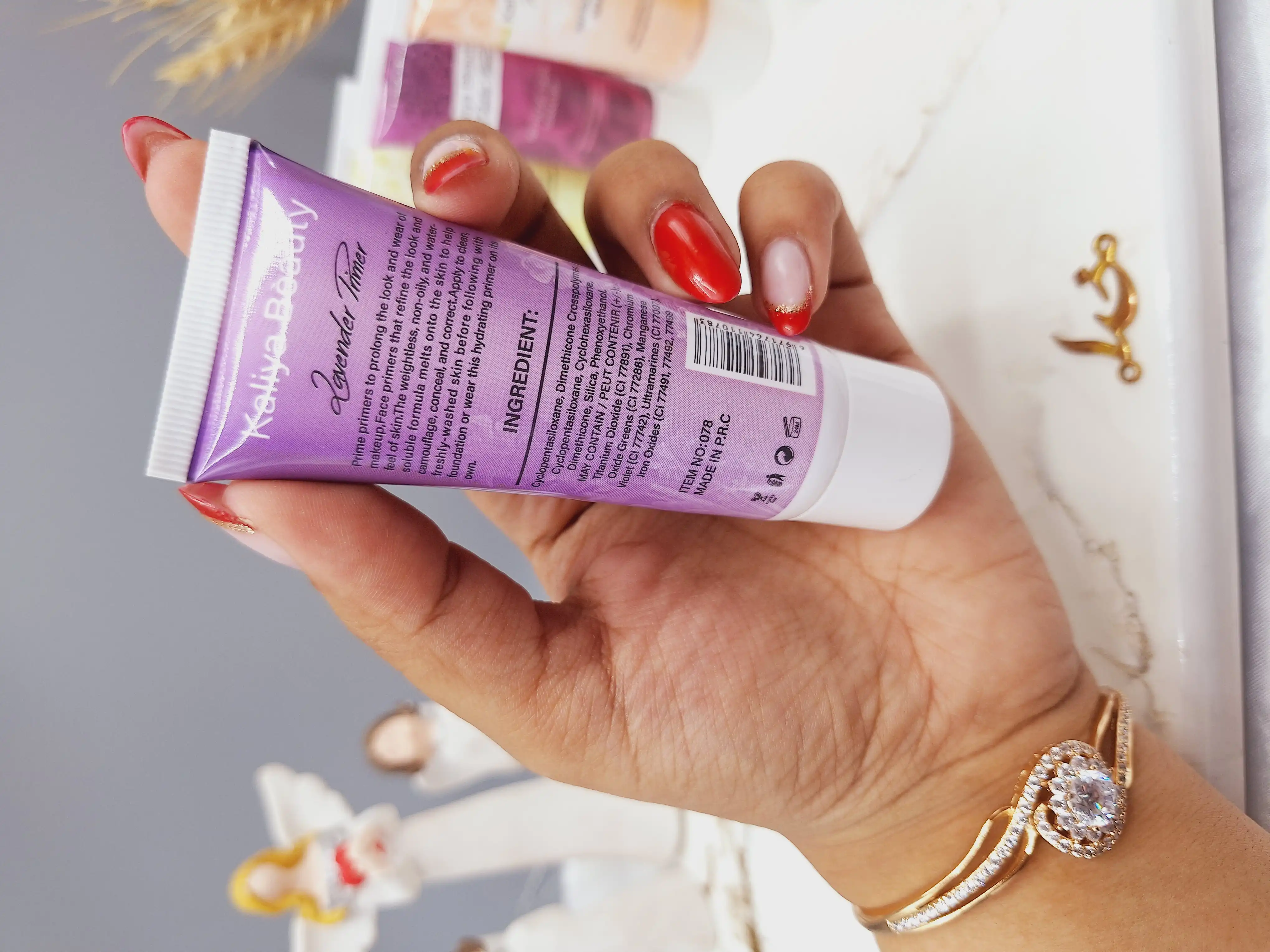 پرایمر آرایشی با رایحه گل برند کالیا بیوتی Kalia Beauty کد 078