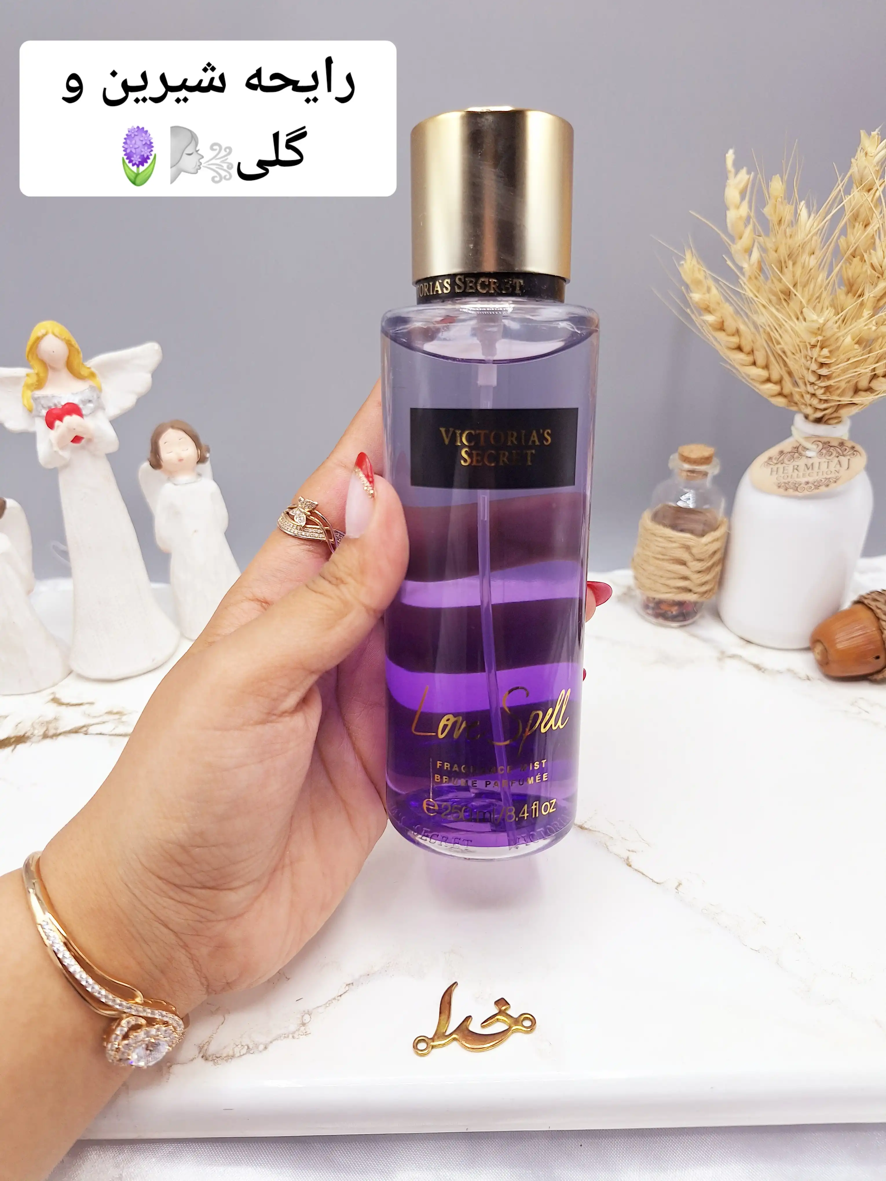 بادی اسپلش مدل Love Spell حجم 250 میل برند ویکتوریا سکرت