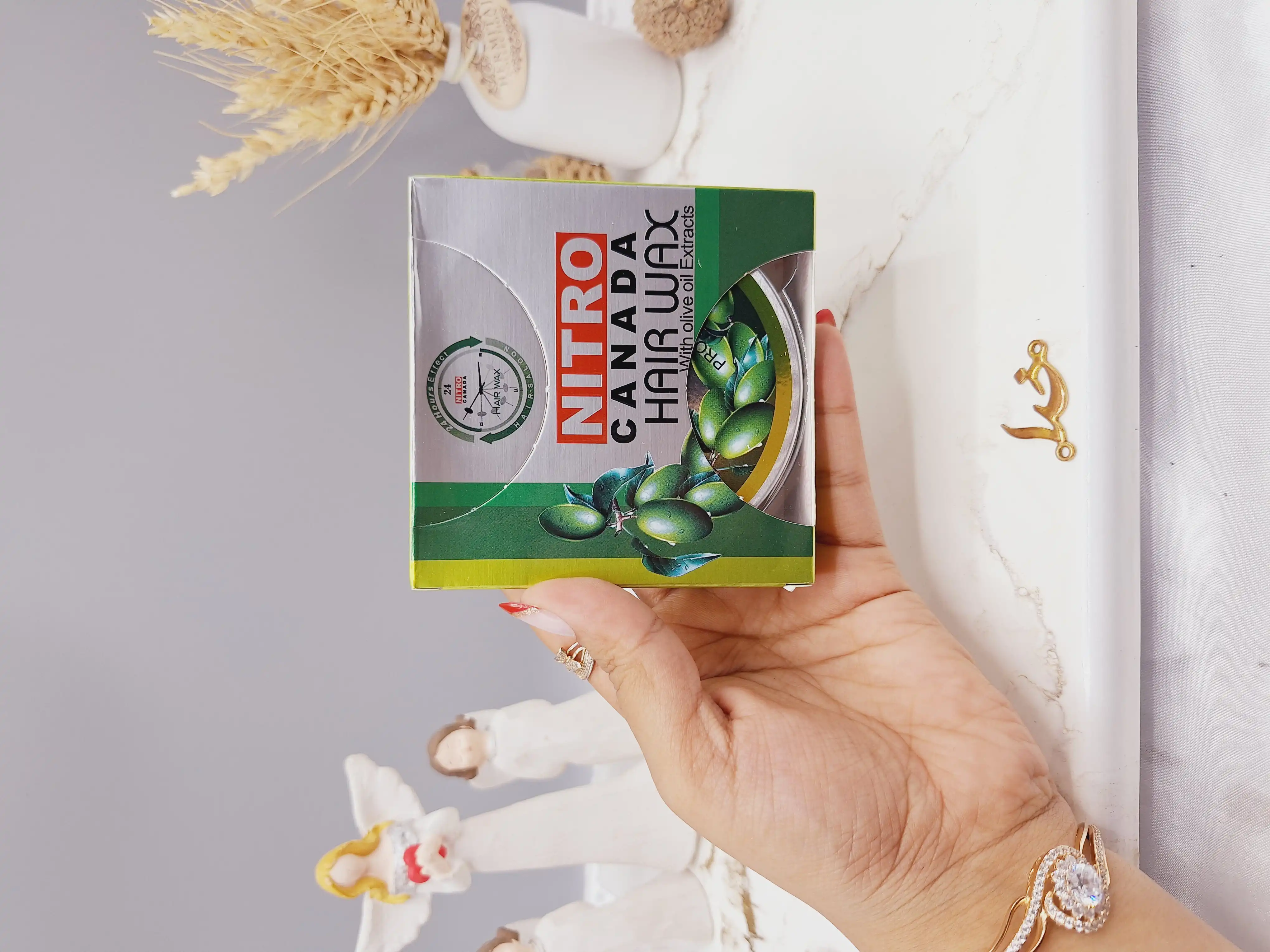 واکس مو با عصاره روغن زیتون برند نیترو NITRO