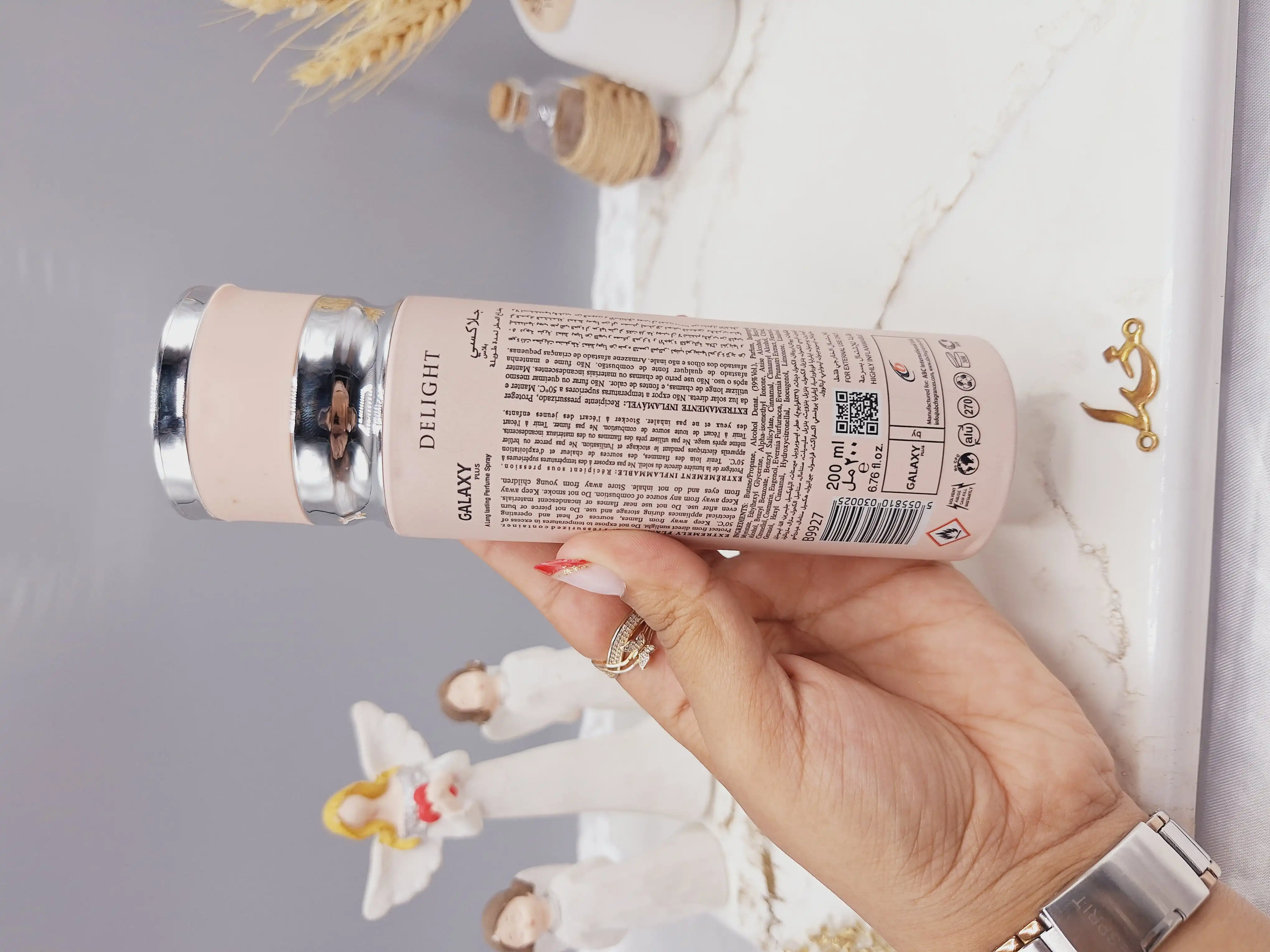 اسپری زنانه گلکسی galaxy مدل DELIGHT کد 9927