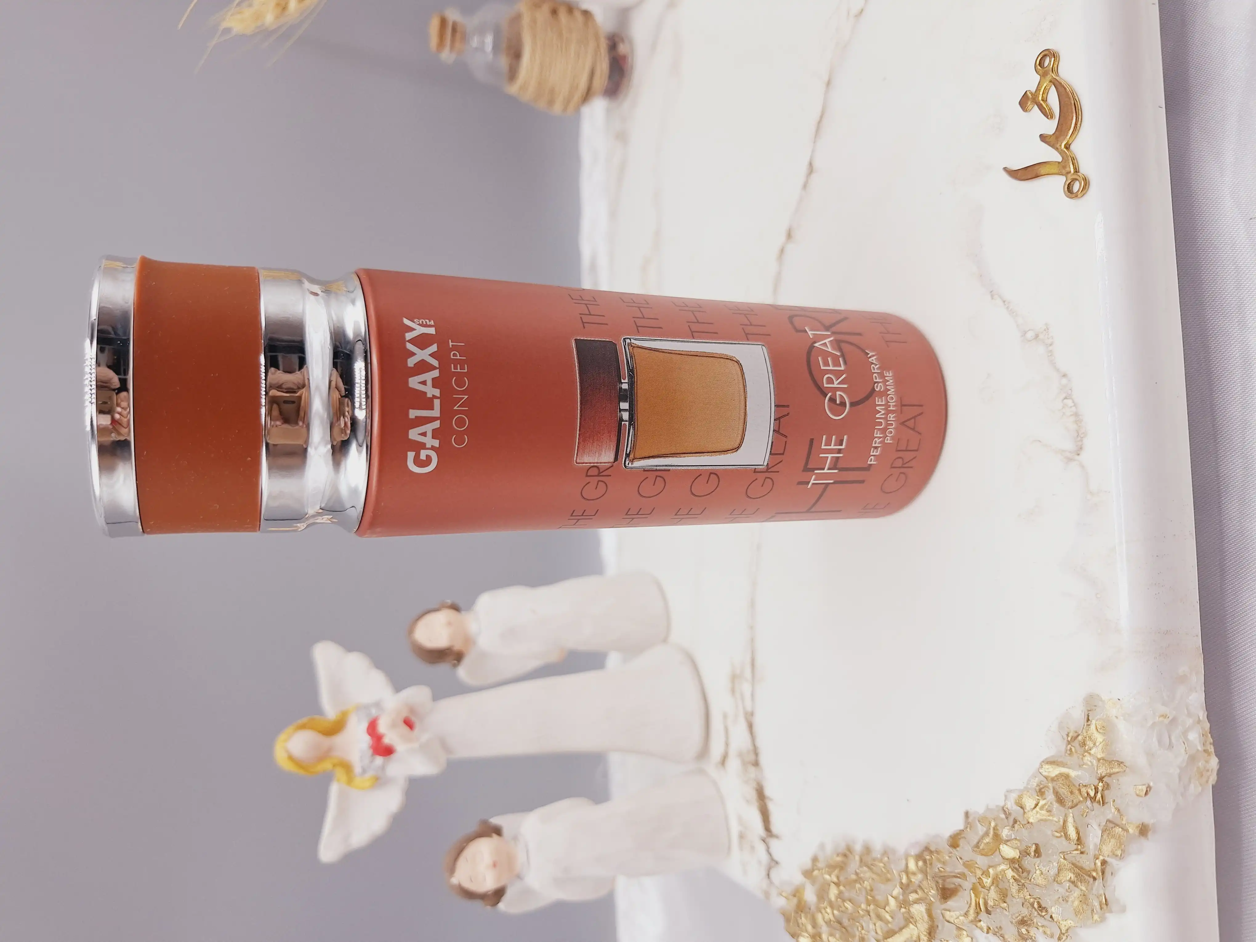 اسپری خوشبو کننده مردانه THE GEART برند گلکسی GALAXY کد 9973