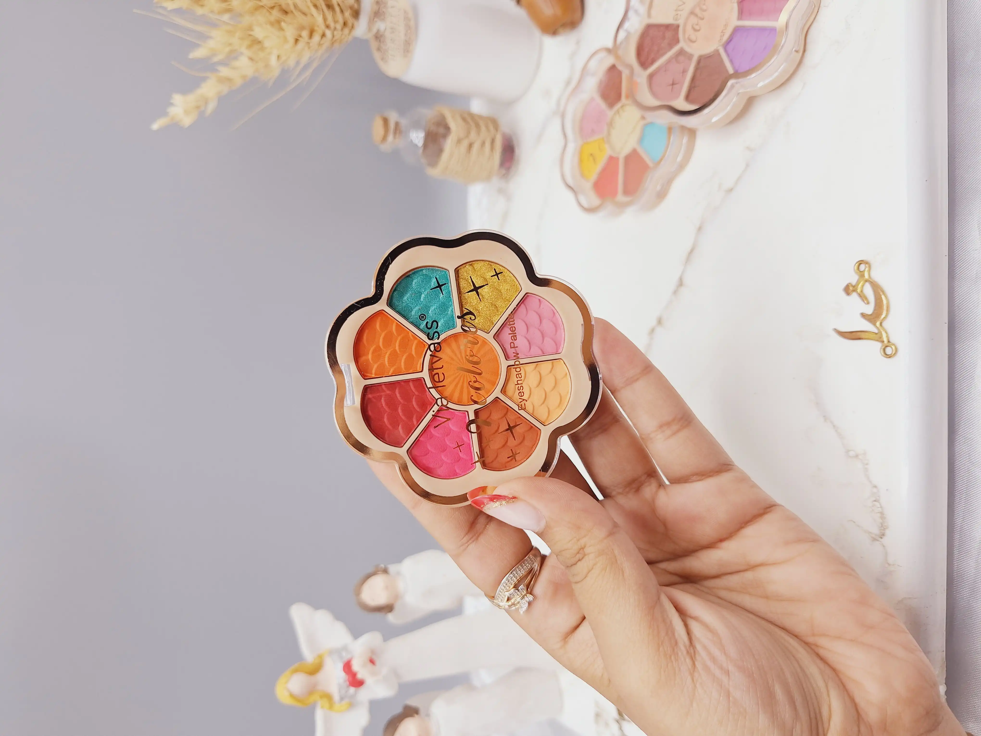 سایه نئونی طرح گل اورجینال 9 رنگ Via letvess کد V_009