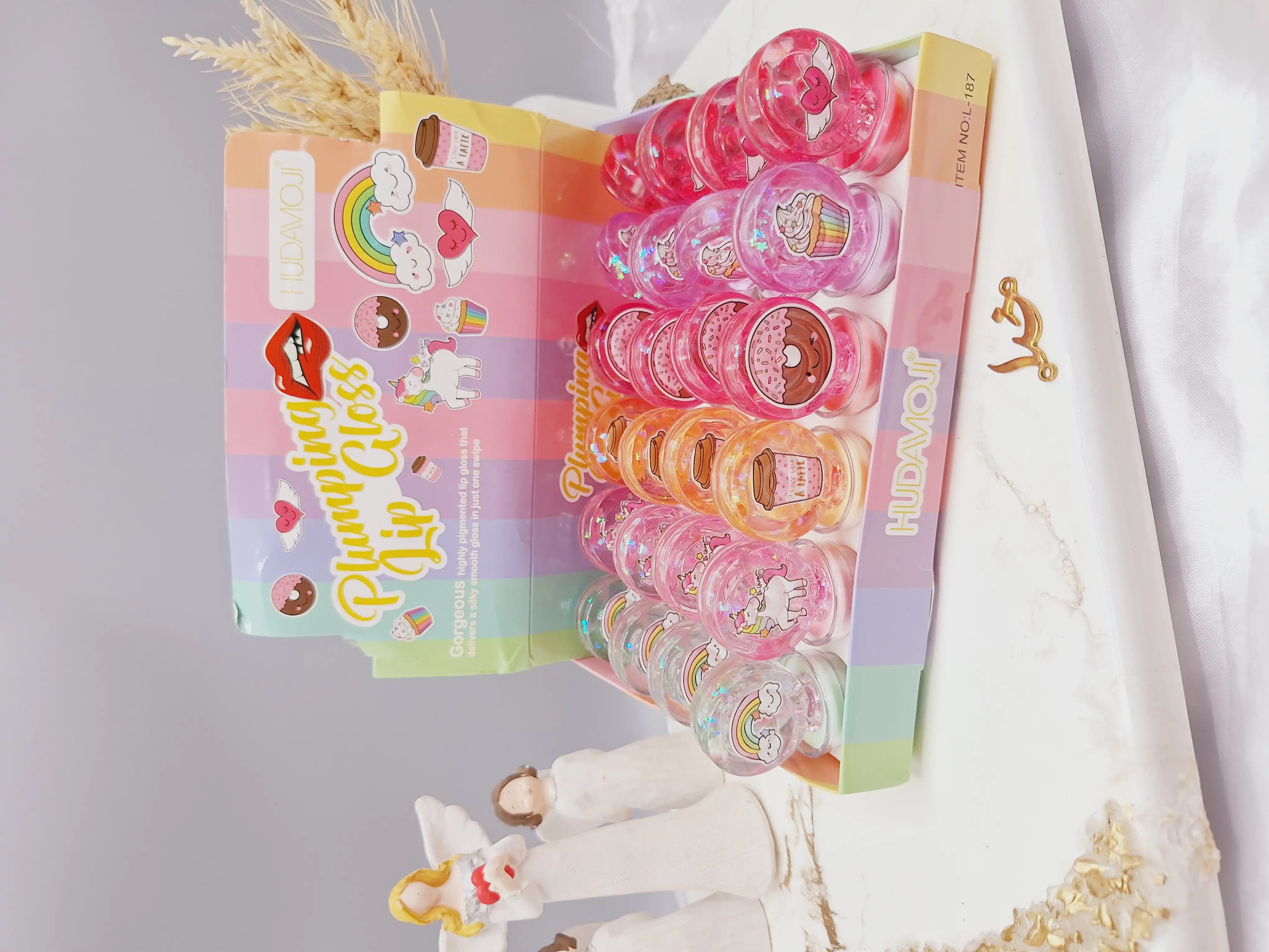 برق لب حرارتی طرح گوگولی برند هدا موجی HUDA MOJI کد L-187