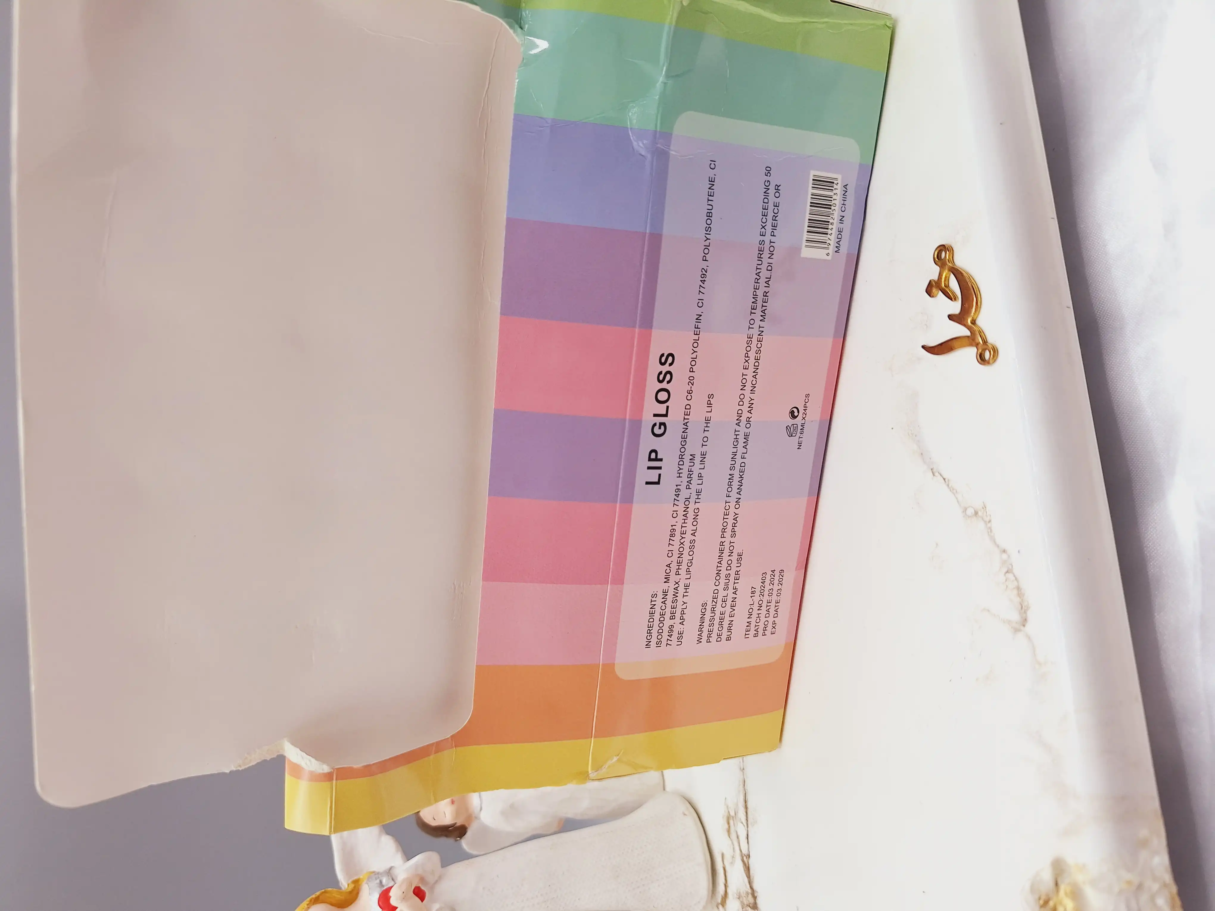 برق لب حرارتی طرح گوگولی برند هدا موجی HUDA MOJI کد L-187