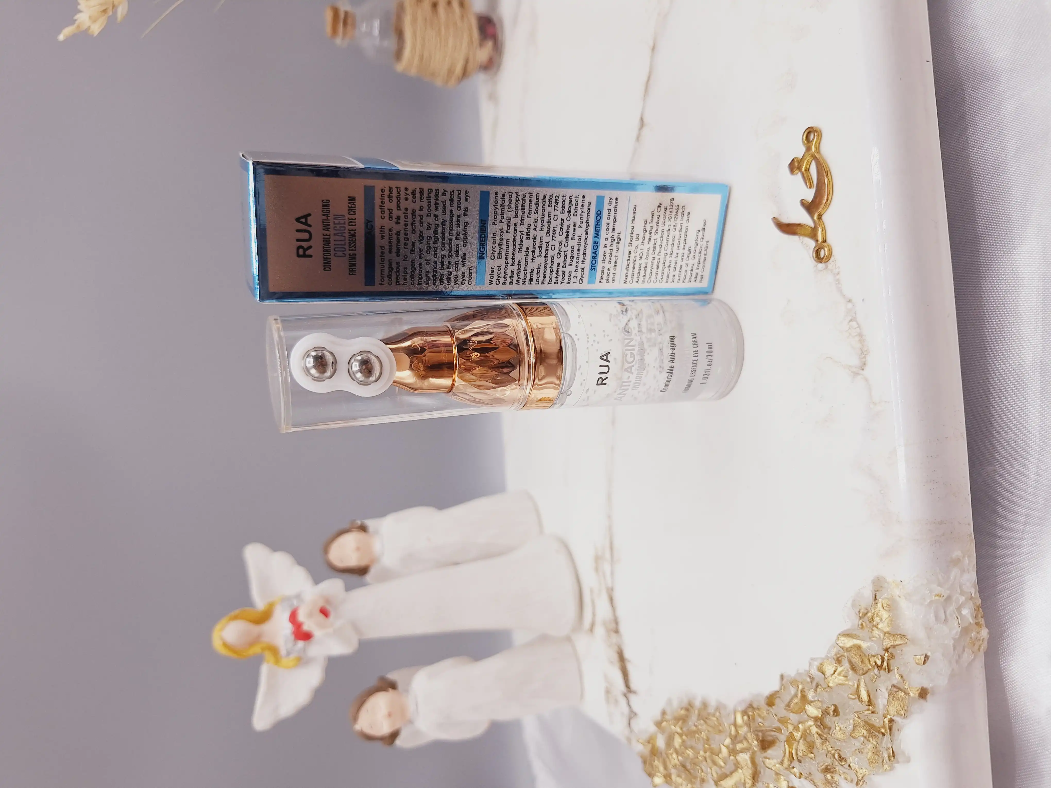 سرم دور چشم 2 غلطتکی هیالورونیک اسید برند RUA ضد پیری کد 6040