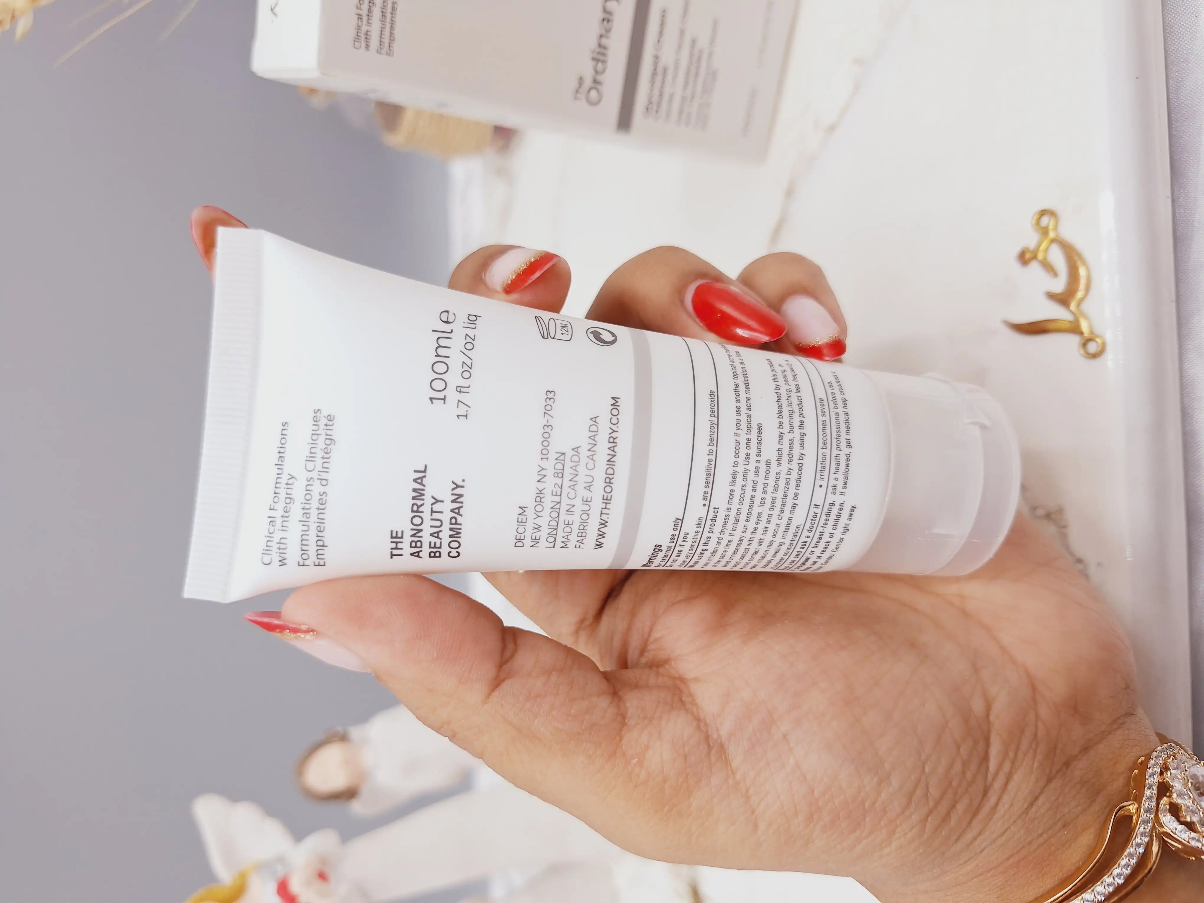 پاک کننده ی صورت کرمی گلیکولیپید اوردینری 150میل|The ordinary Glycolipid cream facial cleanser150ml کد 43210