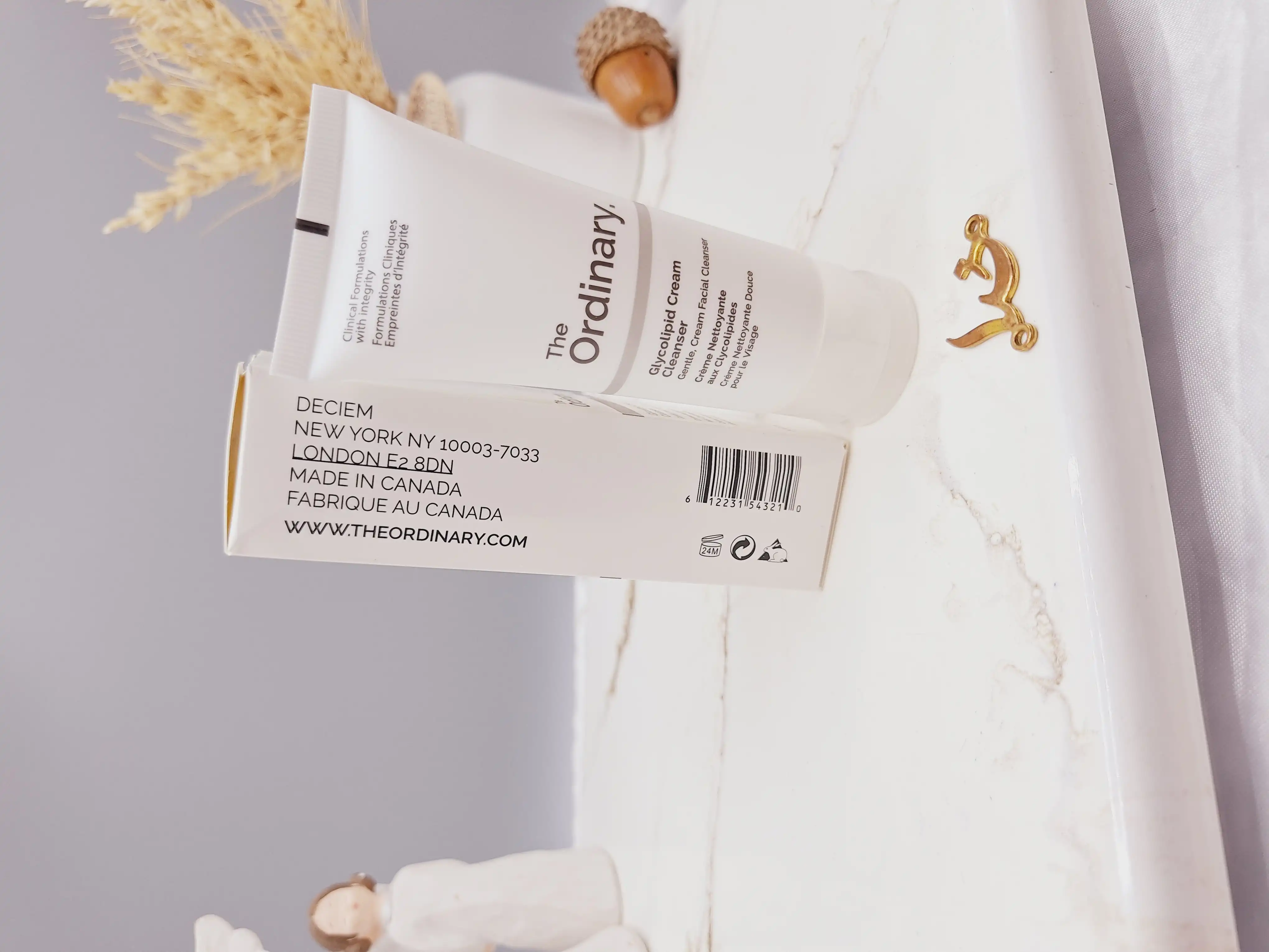 پاک کننده ی صورت کرمی گلیکولیپید اوردینری 150میل|The ordinary Glycolipid cream facial cleanser150ml کد 43210