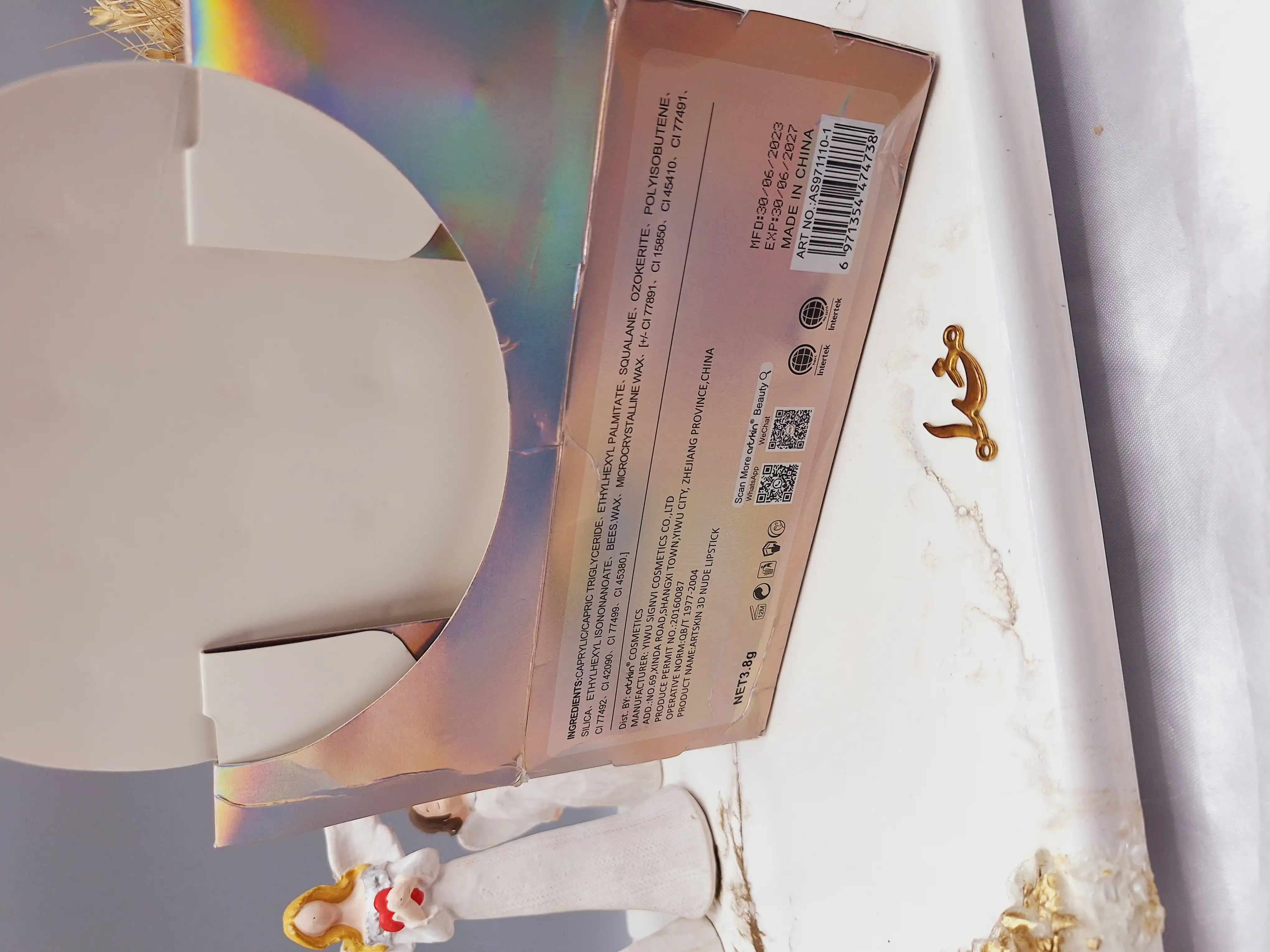 پک رژ جامد 6 تایی با رنگدهی بالا برند آرت اسکین کد AS971110_1