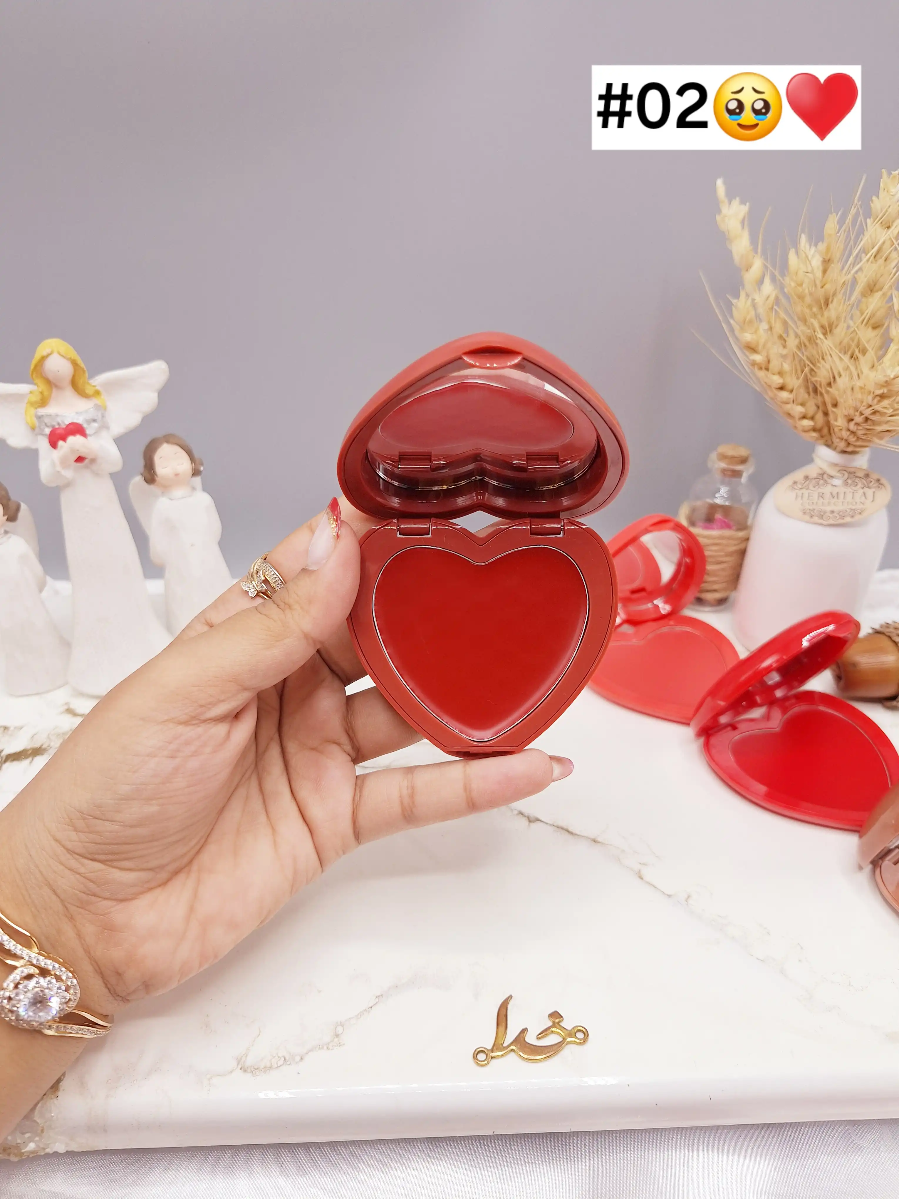 تینت چرب گونه و لب قلبی پرطرفدار برند کاریته کد 83828