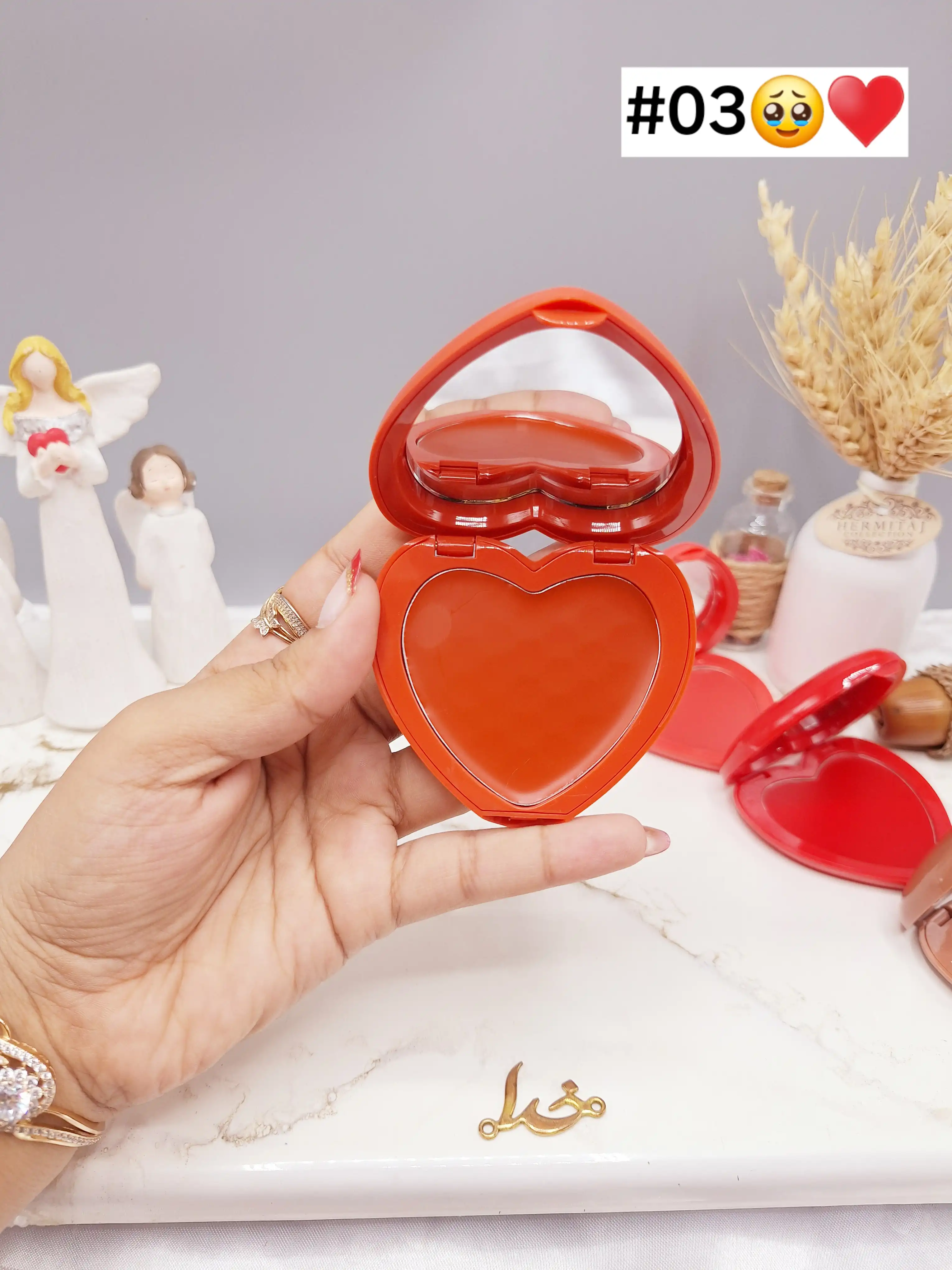 تینت چرب گونه و لب قلبی پرطرفدار برند کاریته کد 83828