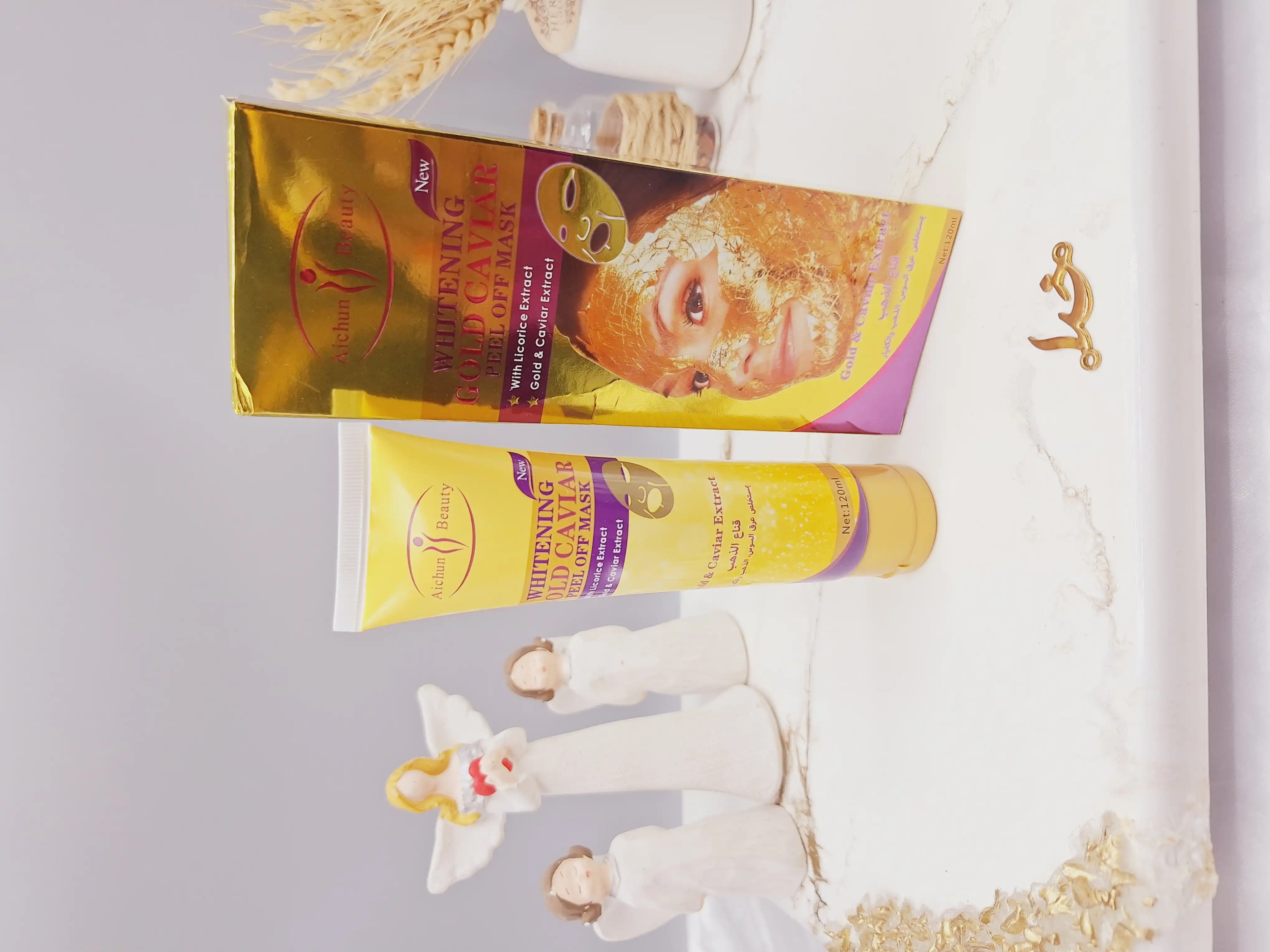 بلک ماسک تیوپی طلا آیچون بیوتی Aichun Beauty کد AS203-1