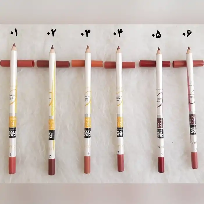 پک 12تایی خط لب کلاژن برند FACE کد 0721