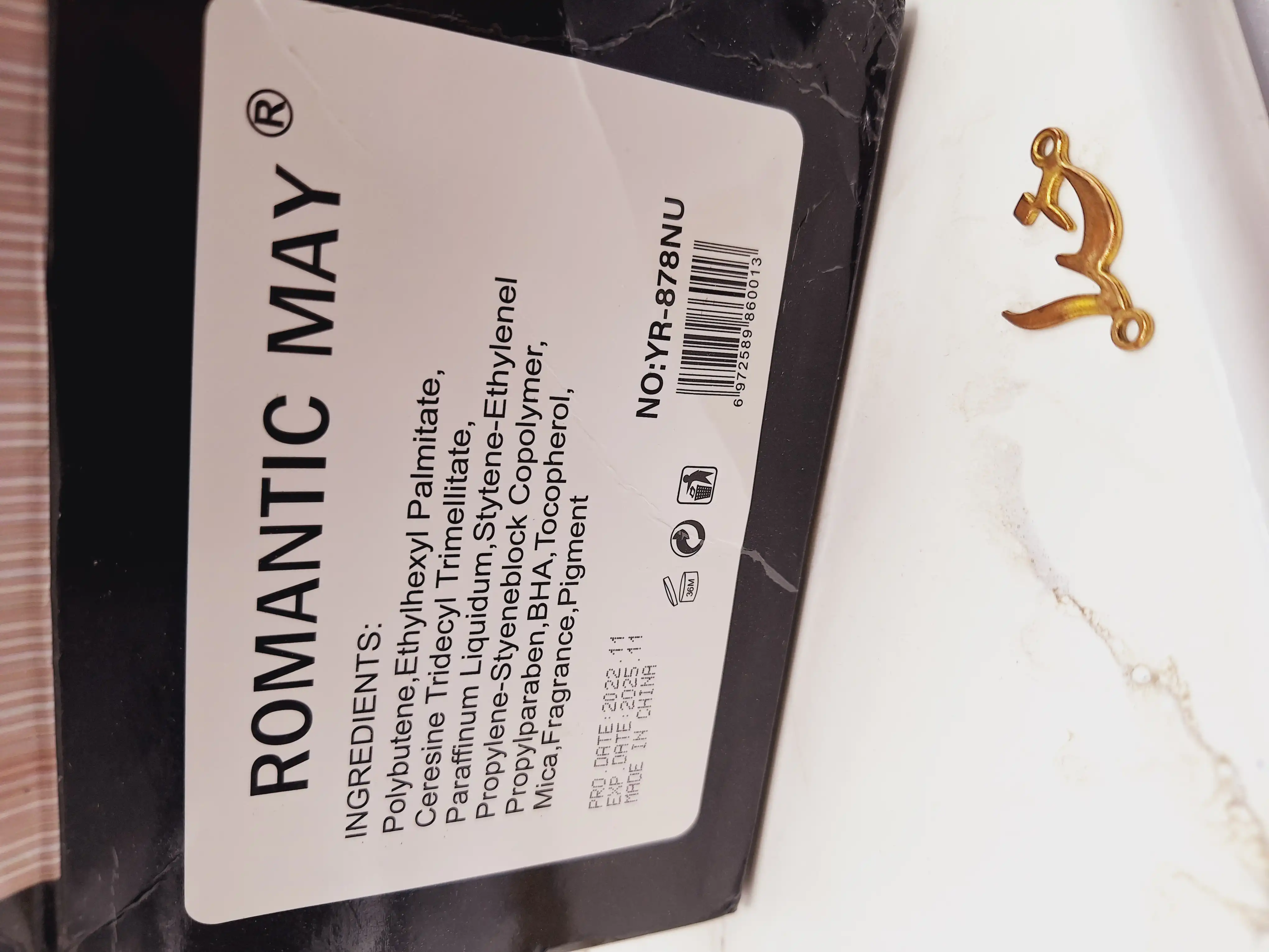 پک 6تایی رژ مایع برند رومانتیک مای کد YR_878