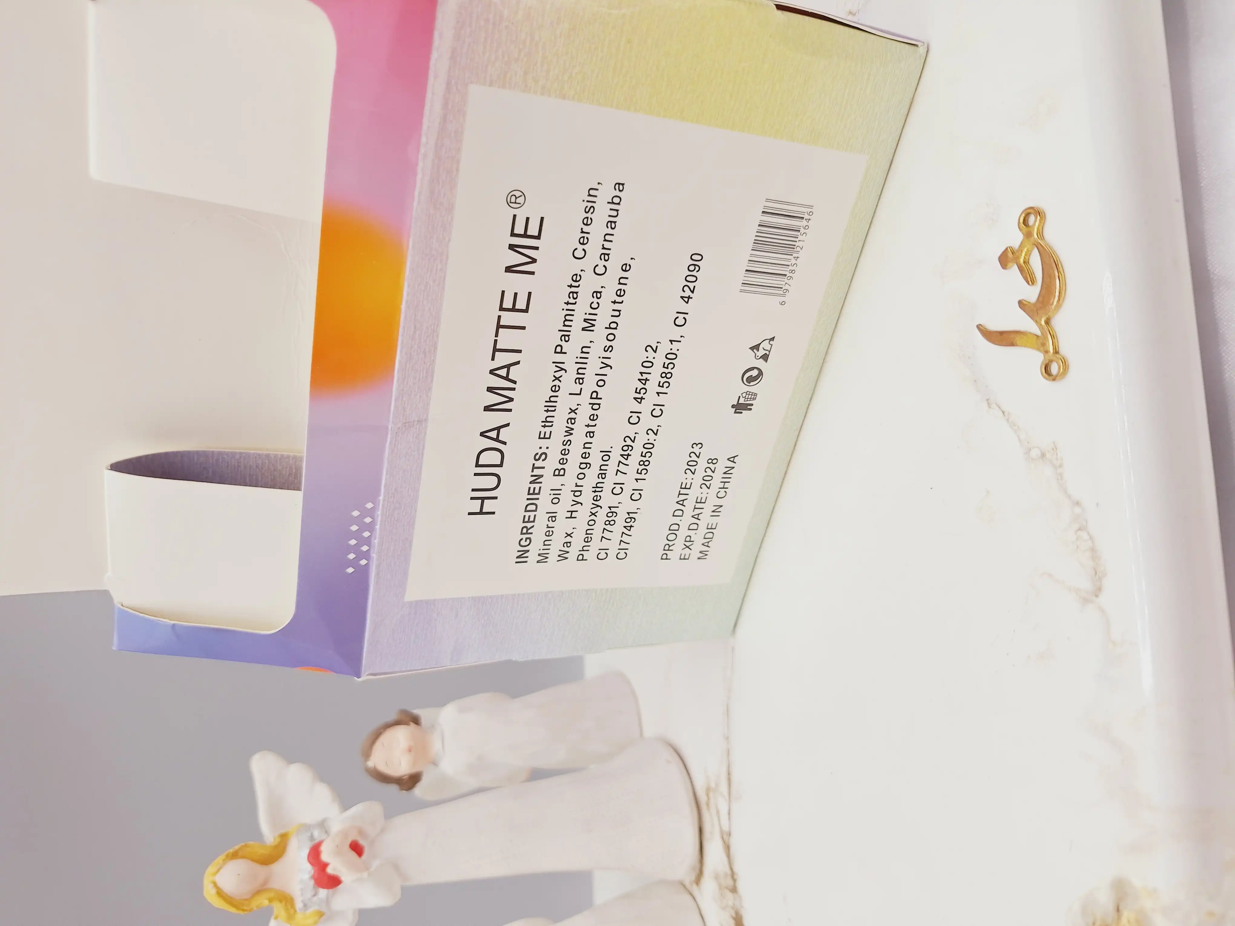 بالم لب خوشبو طرح موش پوکه رنگی برند هدا مات می کد HM_2016