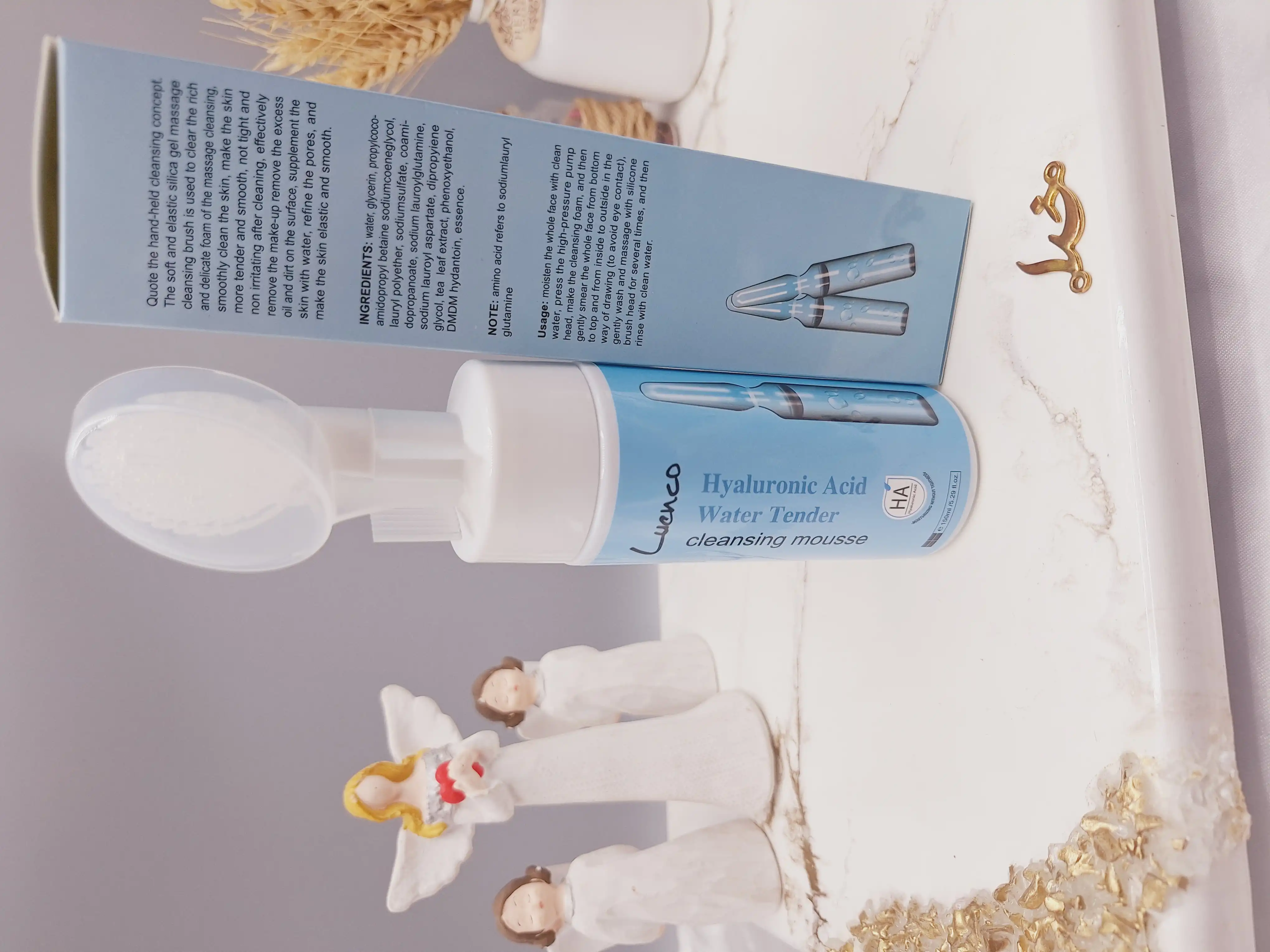 فوم پاک کننده هیالورونیک اسید آمپولی برند Luenco کد 2307_6