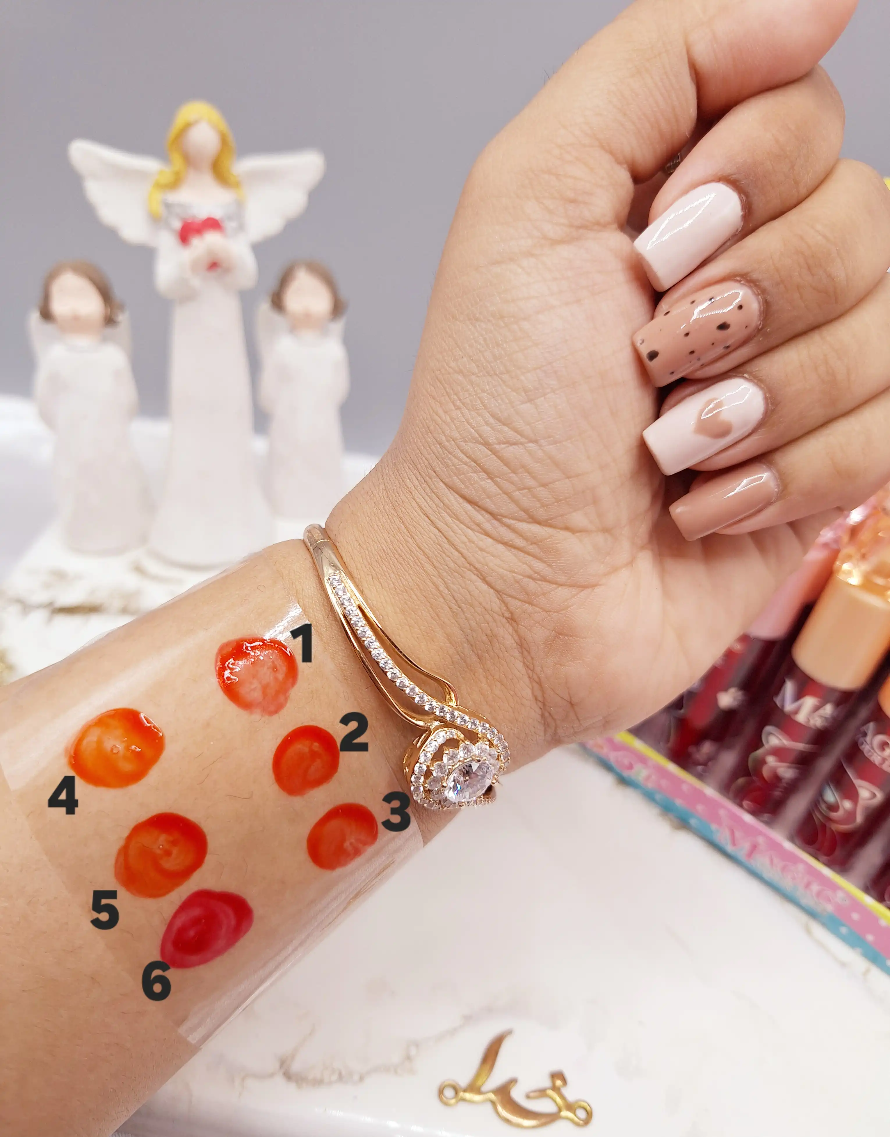 تینت لب طرح خرس بانمک برند مجیک MAGIC کد LC61