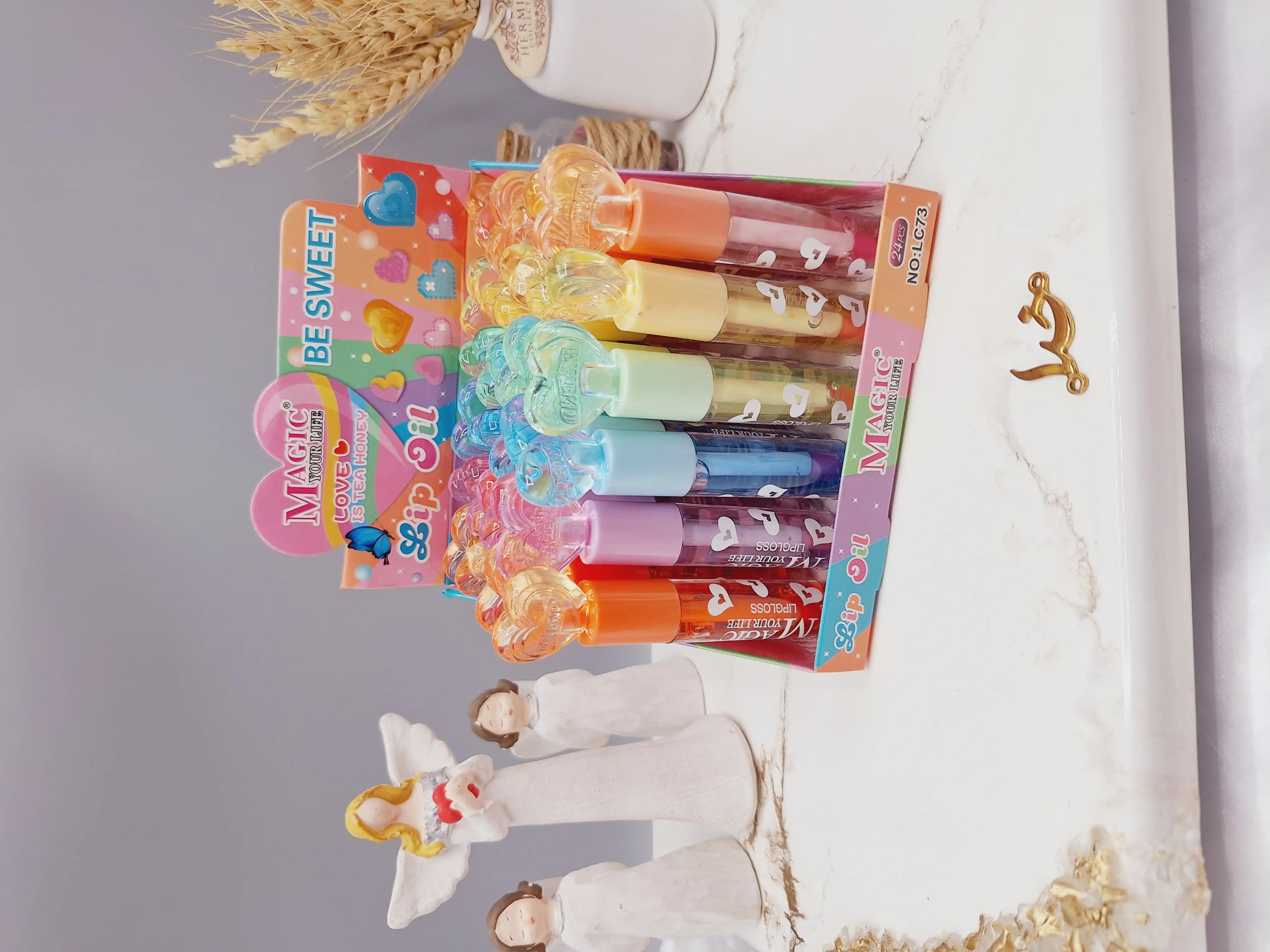 برق لب حرارتی طرح قلب برند مجیک MAGIC کد LC73