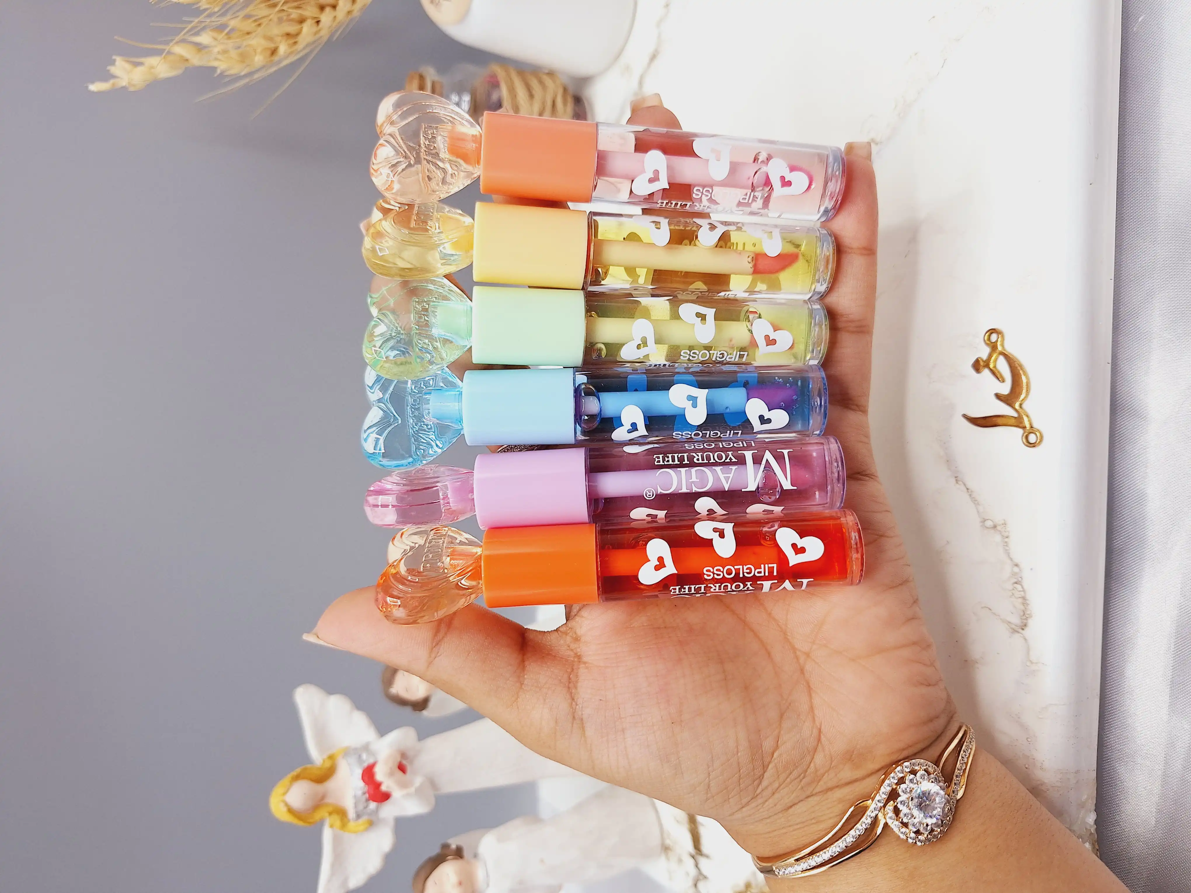 برق لب حرارتی طرح قلب برند مجیک MAGIC کد LC73