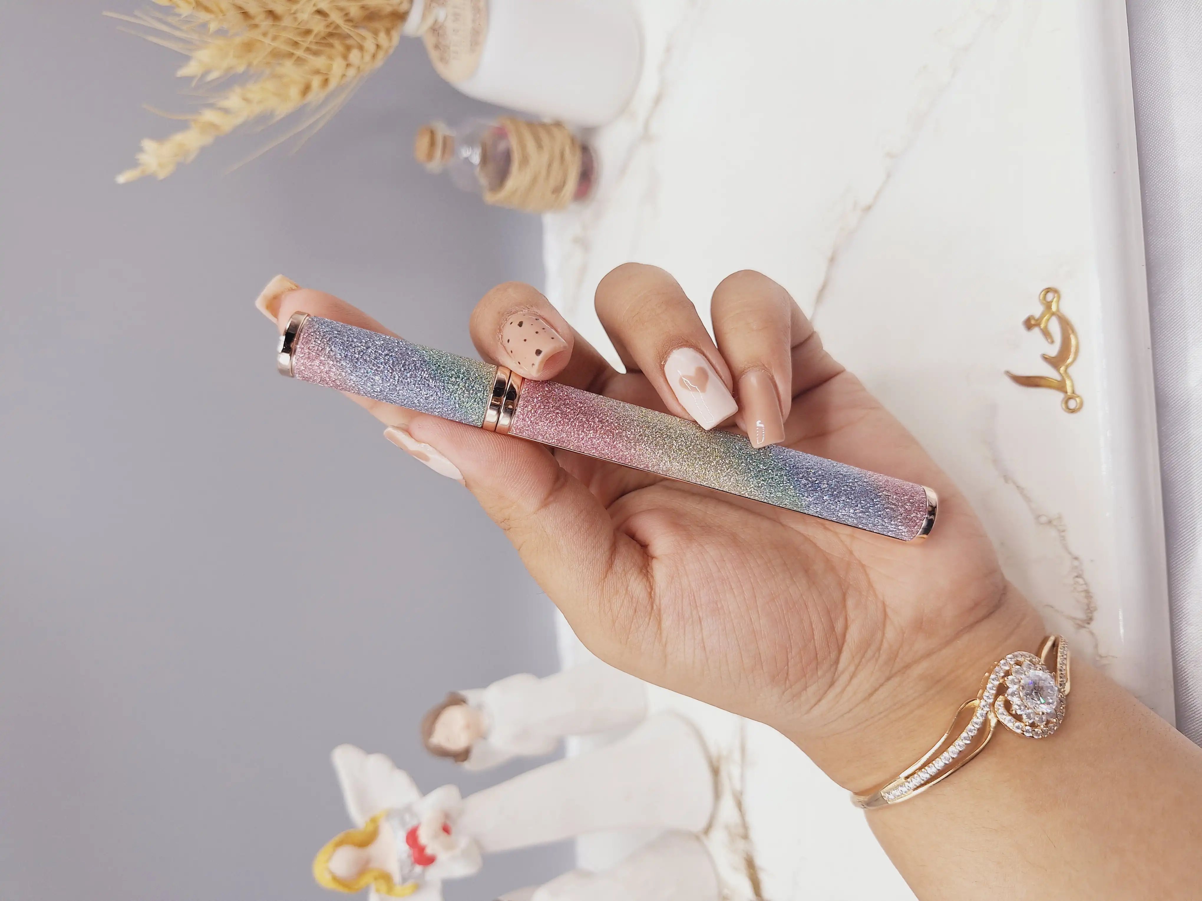 خط چشم گلیتری کیفیت عالی