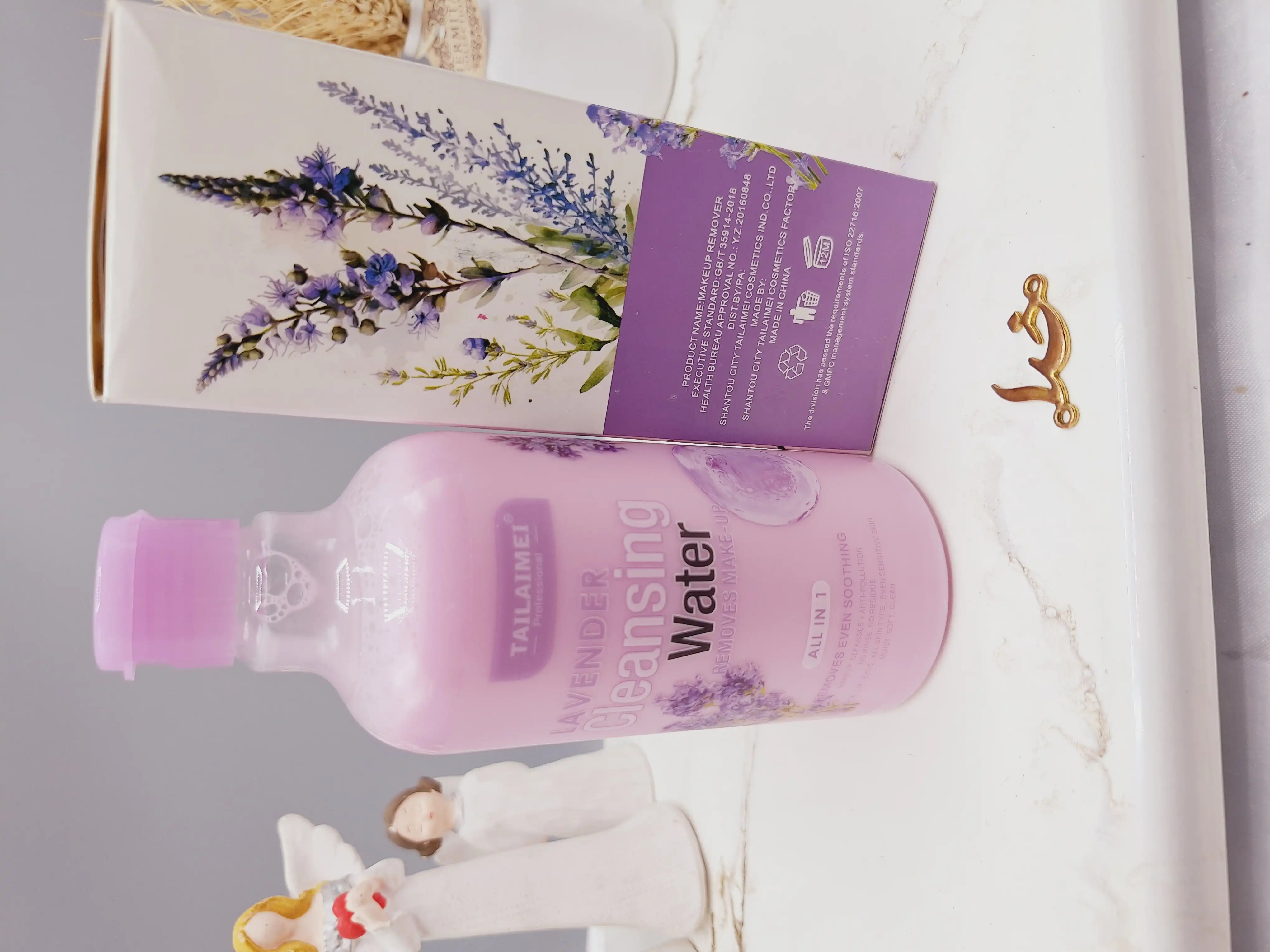 میسلار واتر دوفاز رایحه اسطوخودوس حجم 350ml  اورجینال برند تایلامی کد R015