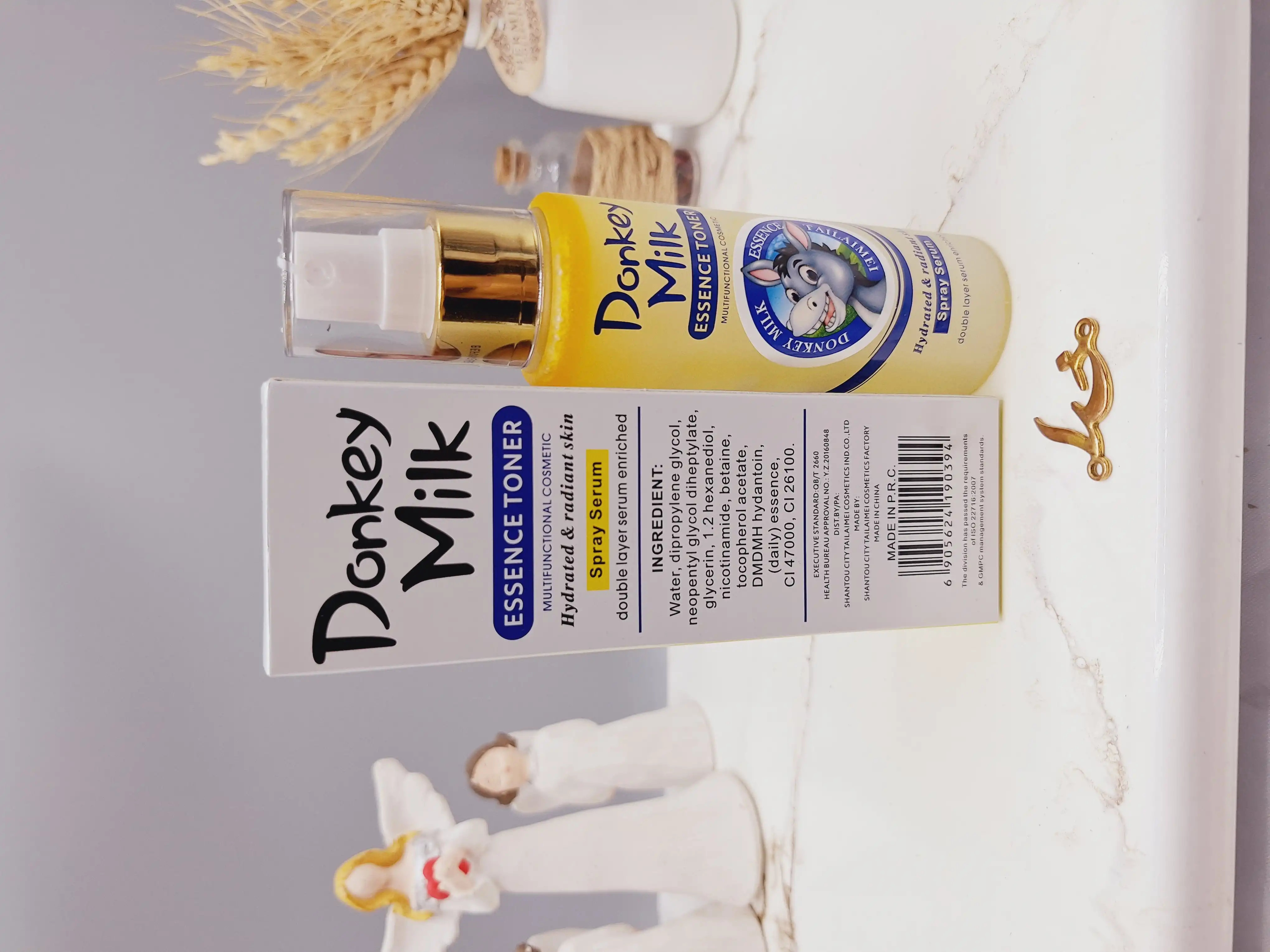 اسپری و تونر آبرسان شیر الاغ برند TAILAMEI | اصل کد SS039