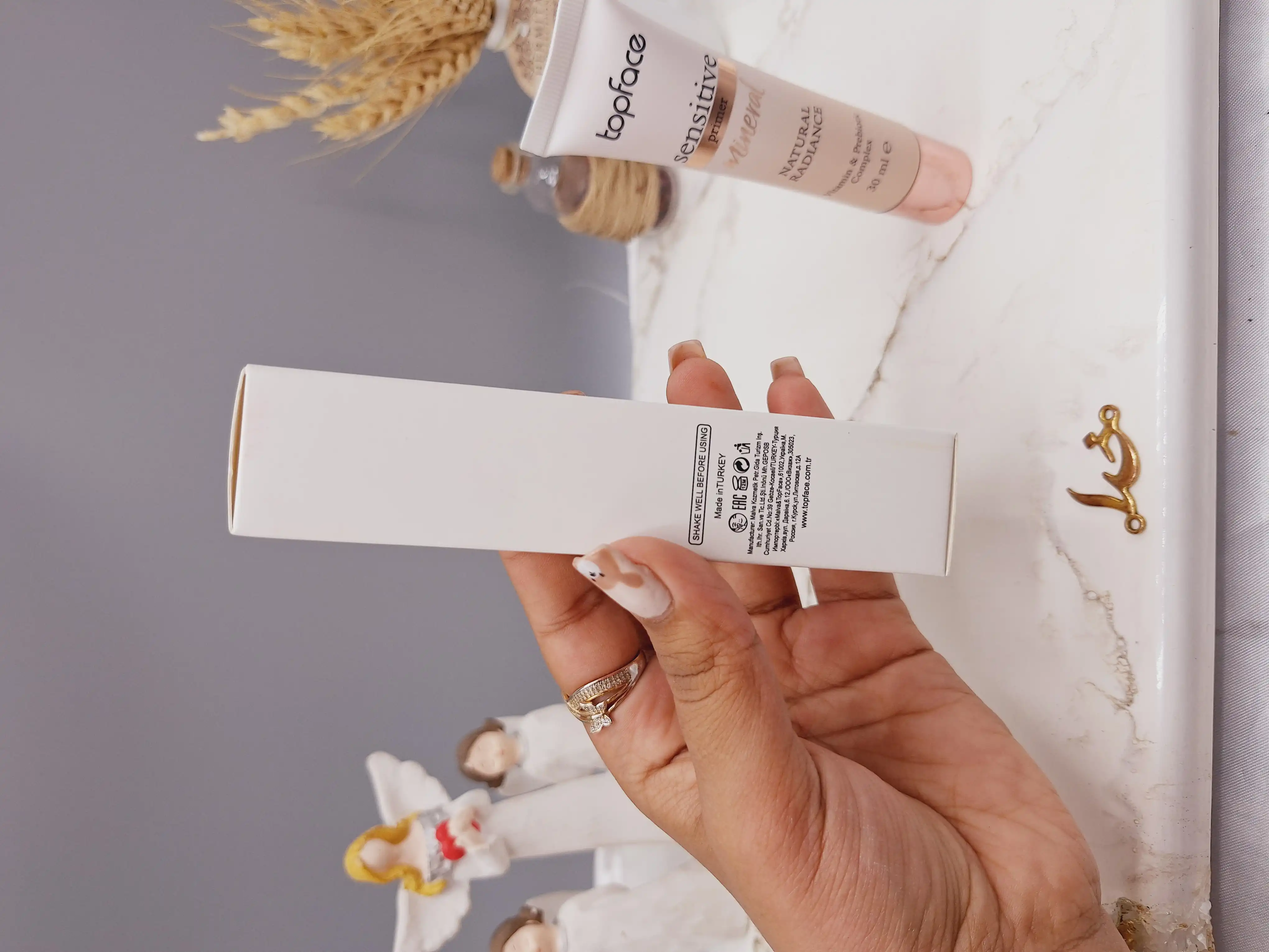 پرایمر مینرال گیاهی تاپ فیس مناسب پوست چرب و حساس برند topface اورجینال کد T832