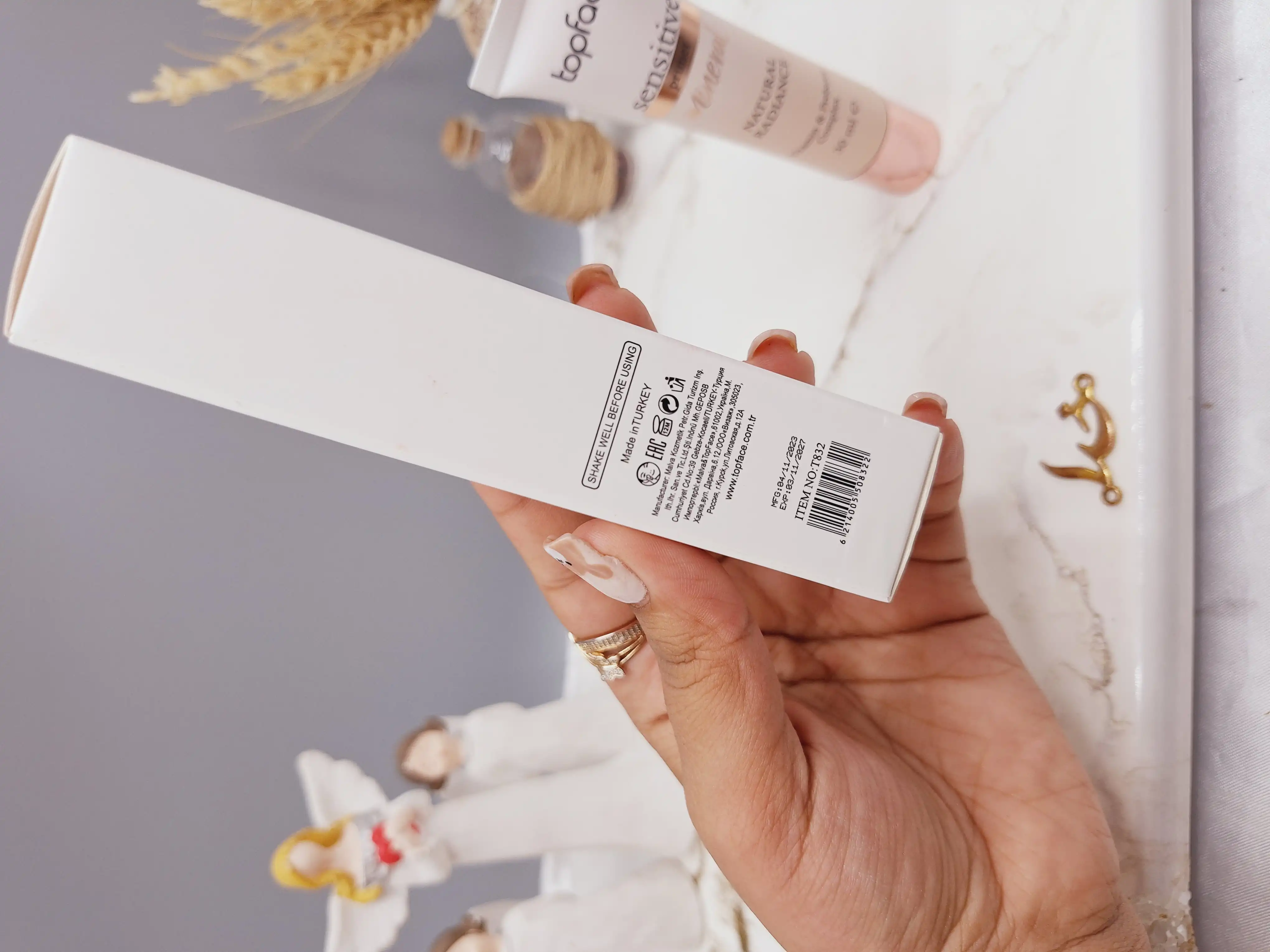 پرایمر مینرال گیاهی تاپ فیس مناسب پوست چرب و حساس برند topface اورجینال کد T832