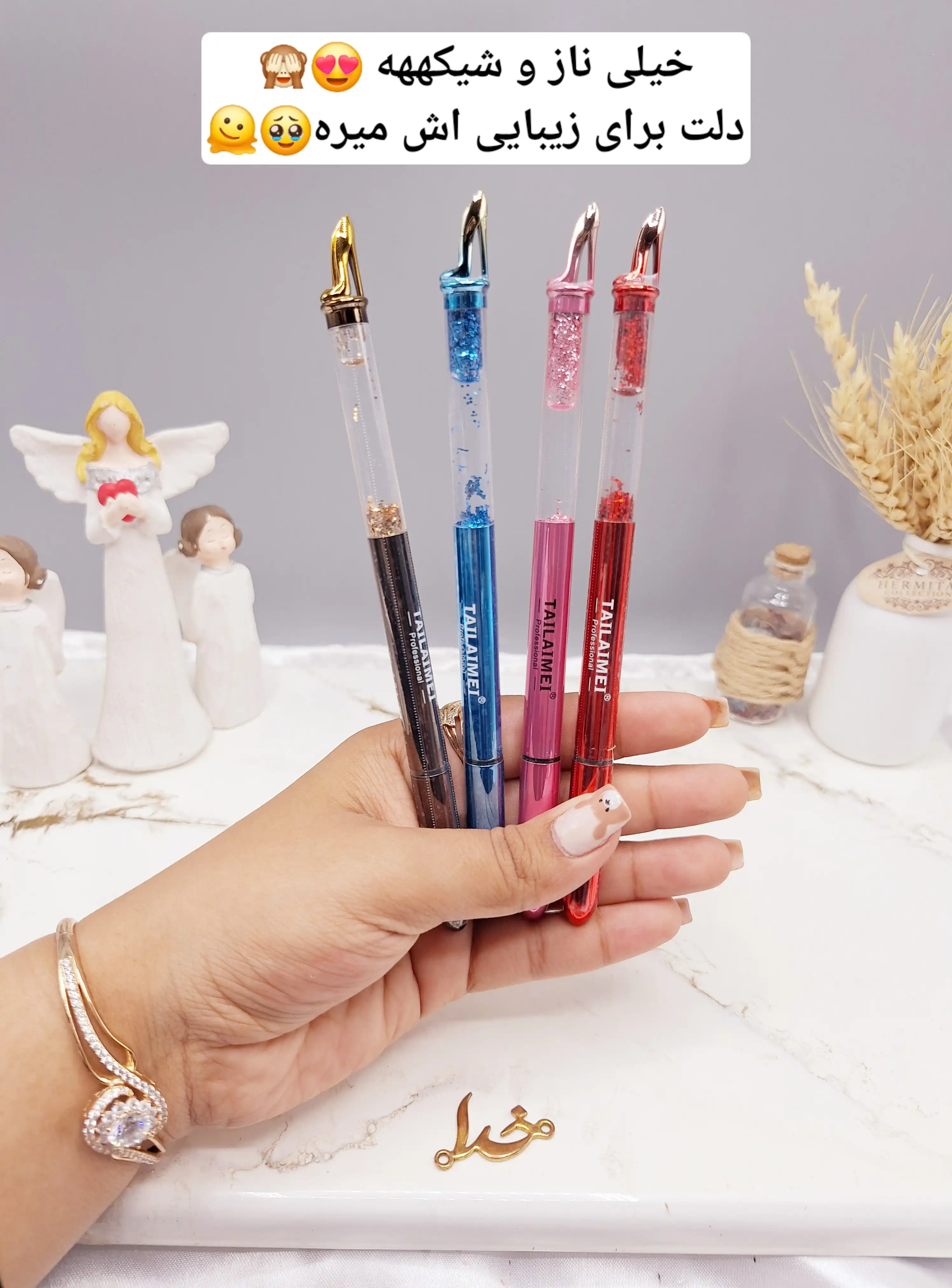 خط چشم حرفه ای ماژیکی طرح کفش برند تایلامی اورجینال E122