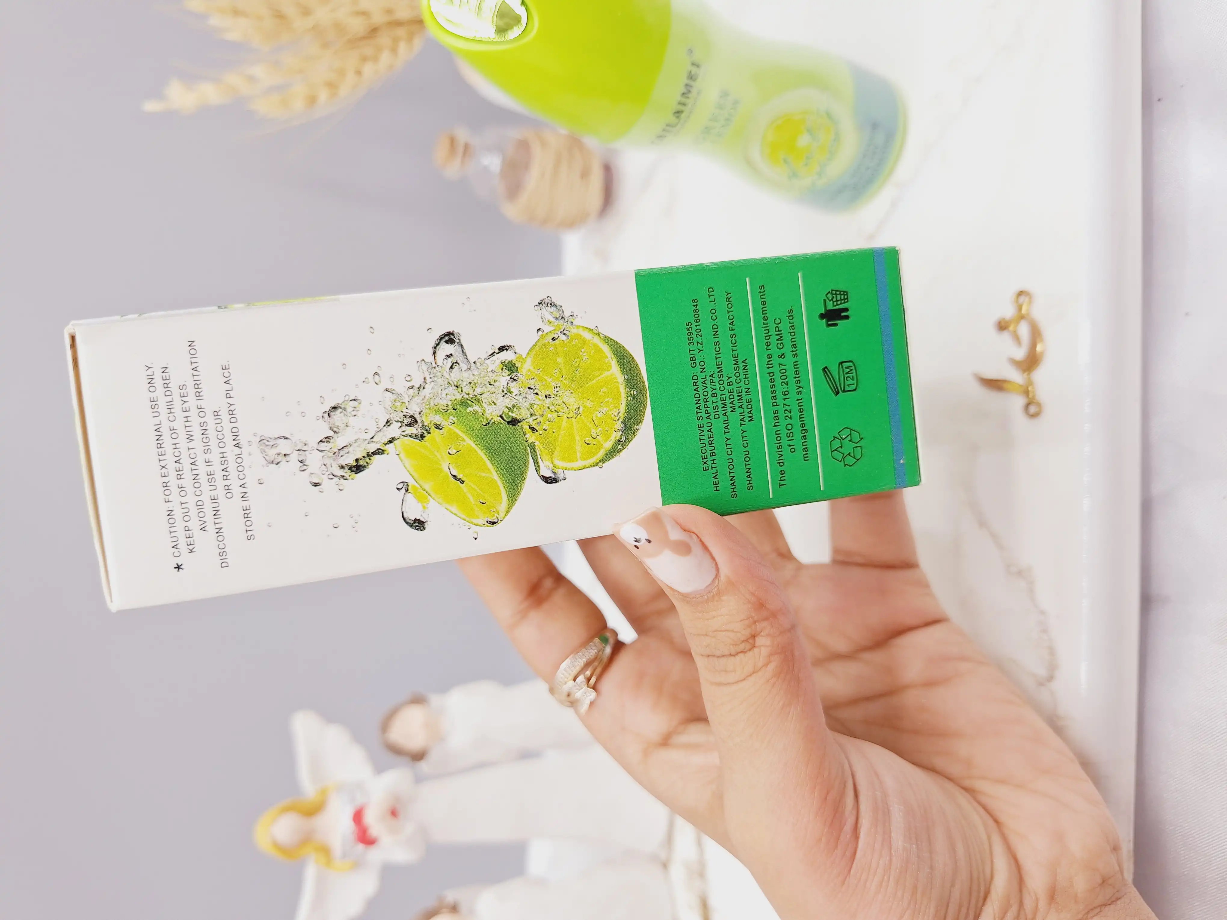 مام ضد تعریق محافظت کننده 24ساعته (لیمو سبز ) برند ‌‏TAILAIMEI‏کدTLM_H046