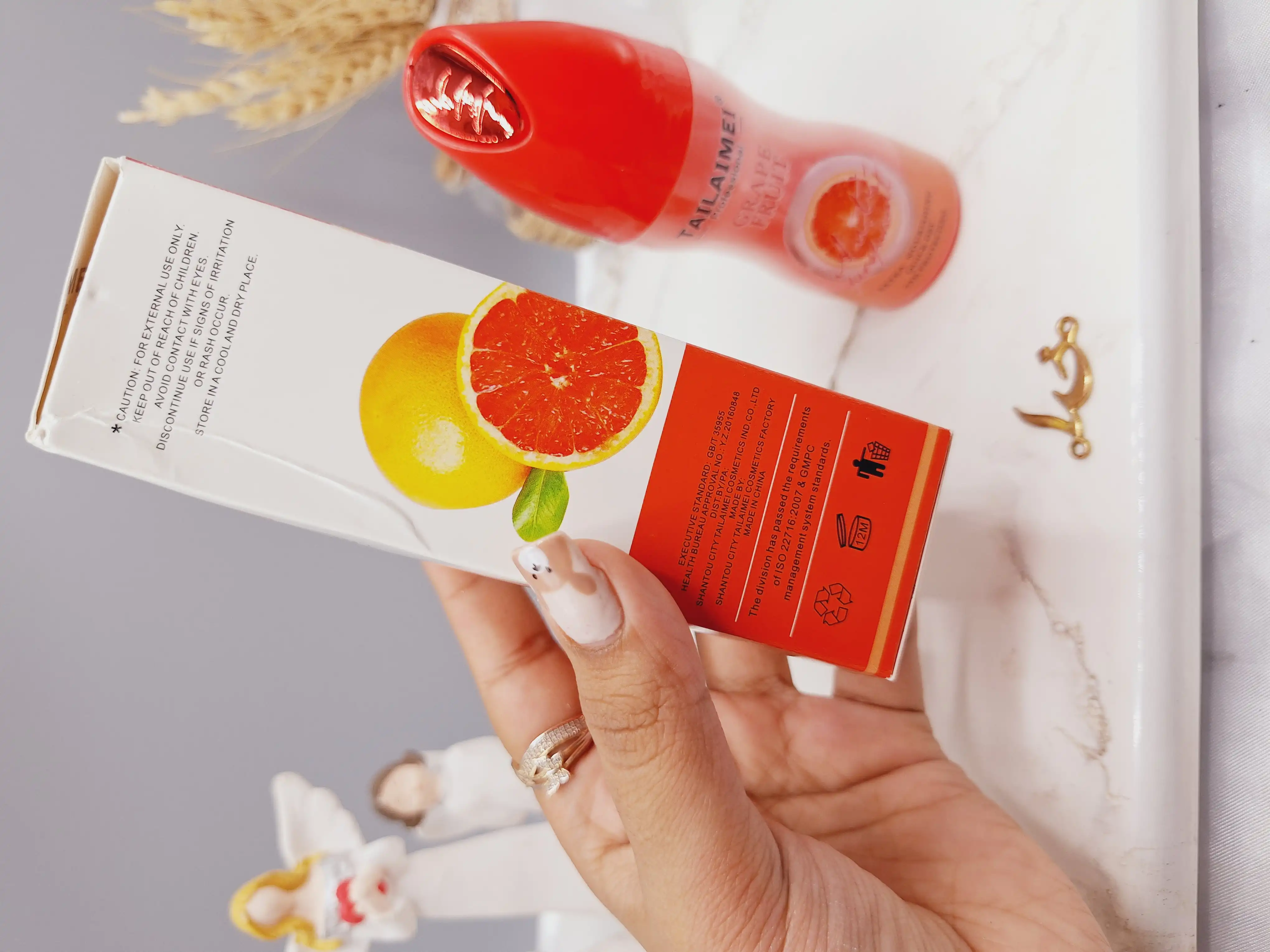 مام ضد تعریق محافظت کننده 24ساعته (پرتقال خونی ) برند ‌‏TAILAIMEI‏کدTLM_H048