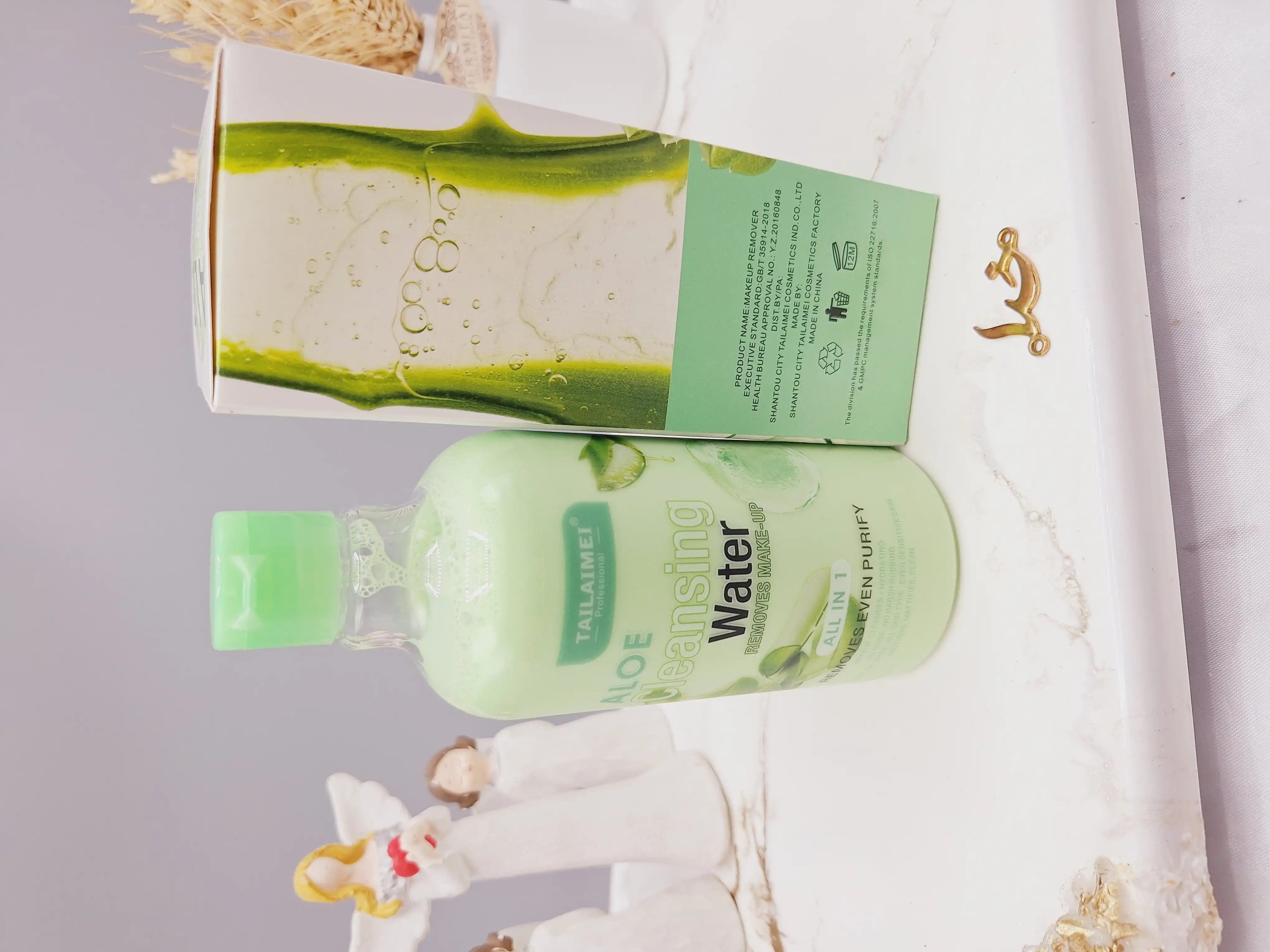 محلول آرایش پاک کن دو فاز آلوئه ورا تایلامی TAILAIMEI کد R013