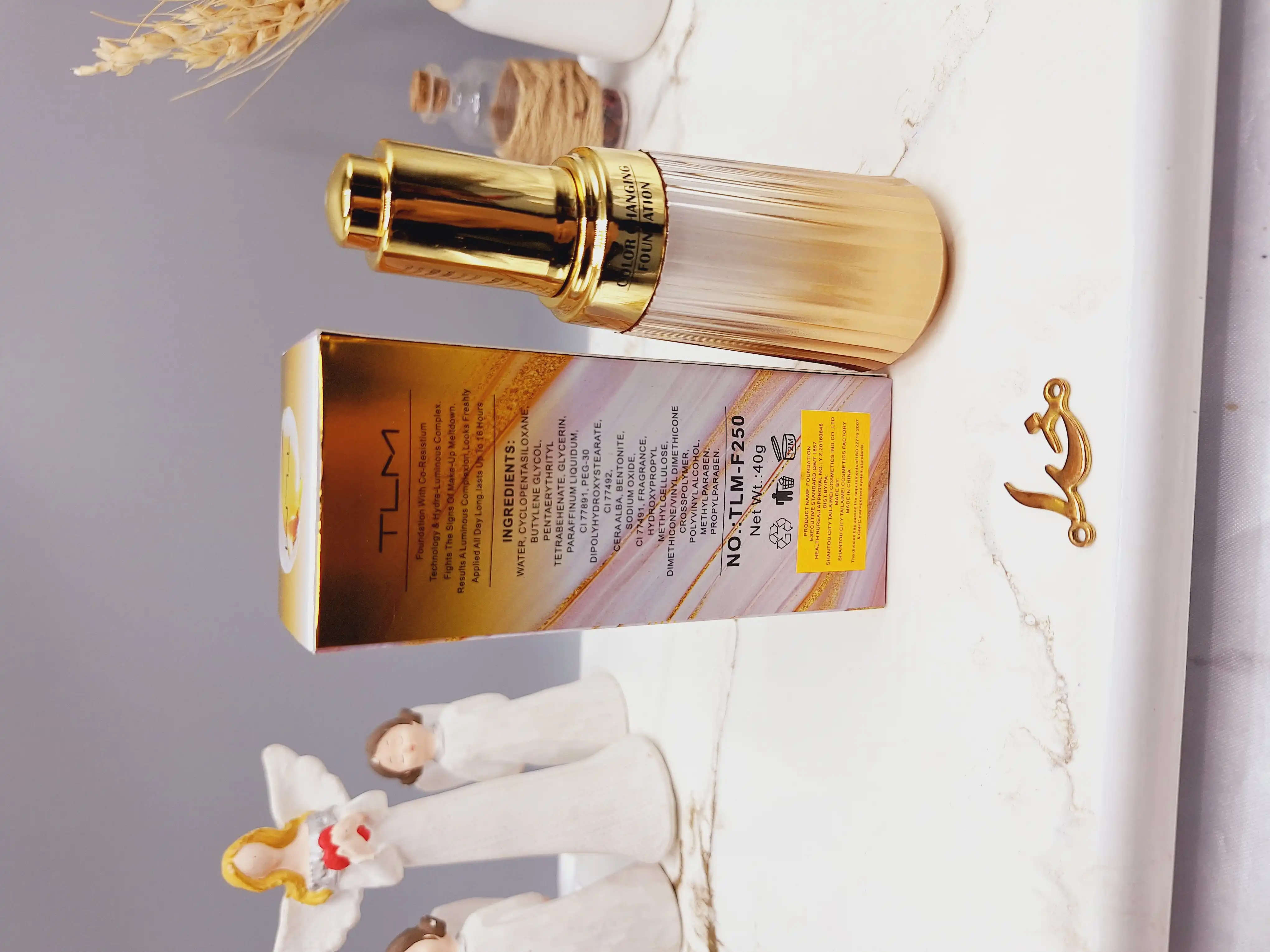 کرم روز کلاژن ساز رنگدانه دار روشن برند تایلامی کد TLM-F250